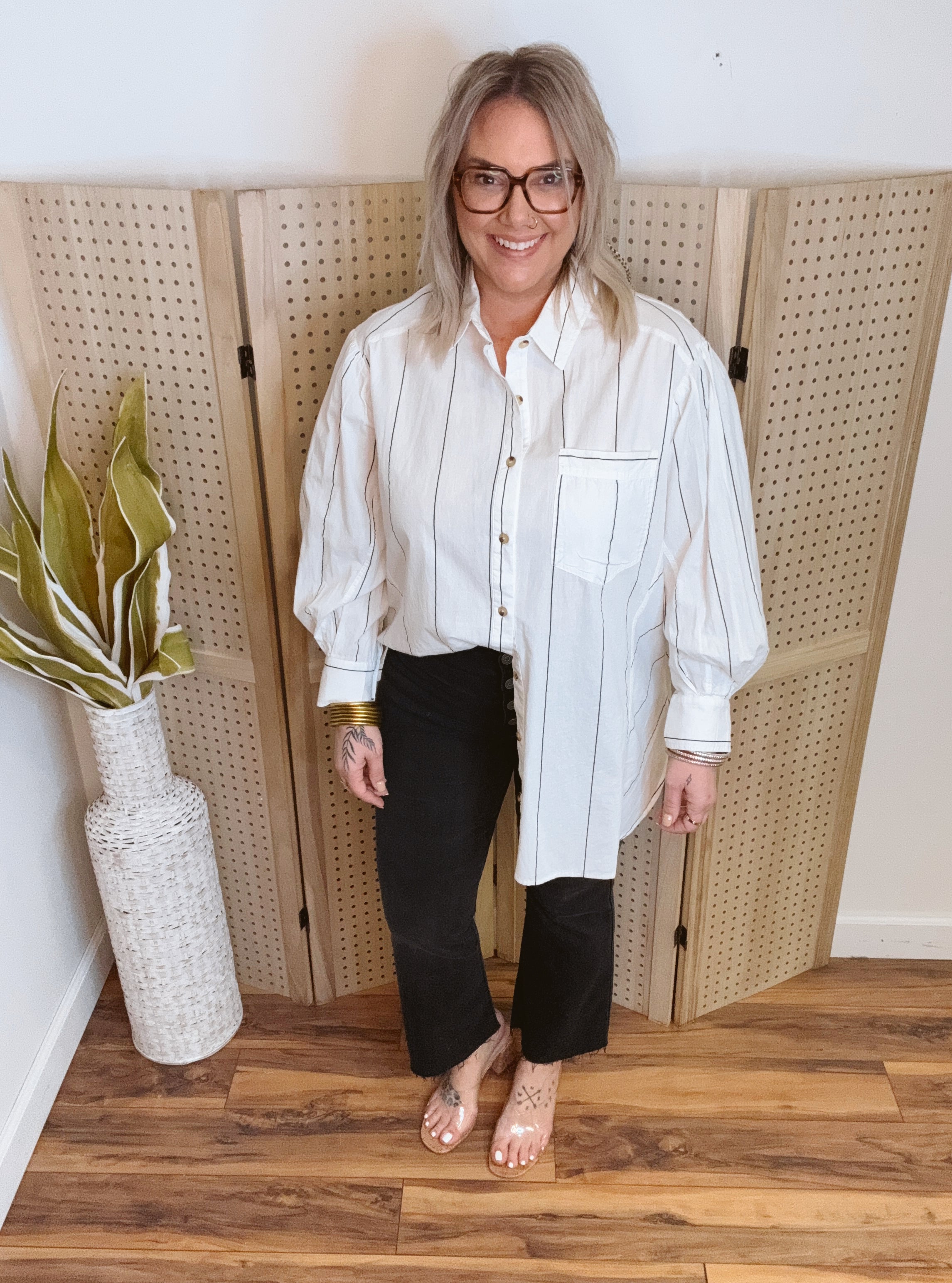 Soft Wash Striped Top-Long Sleeve Tops-eesome-The Silo Boutique, Women's Fashion Boutique Located in Warren and Grand Forks North Dakota