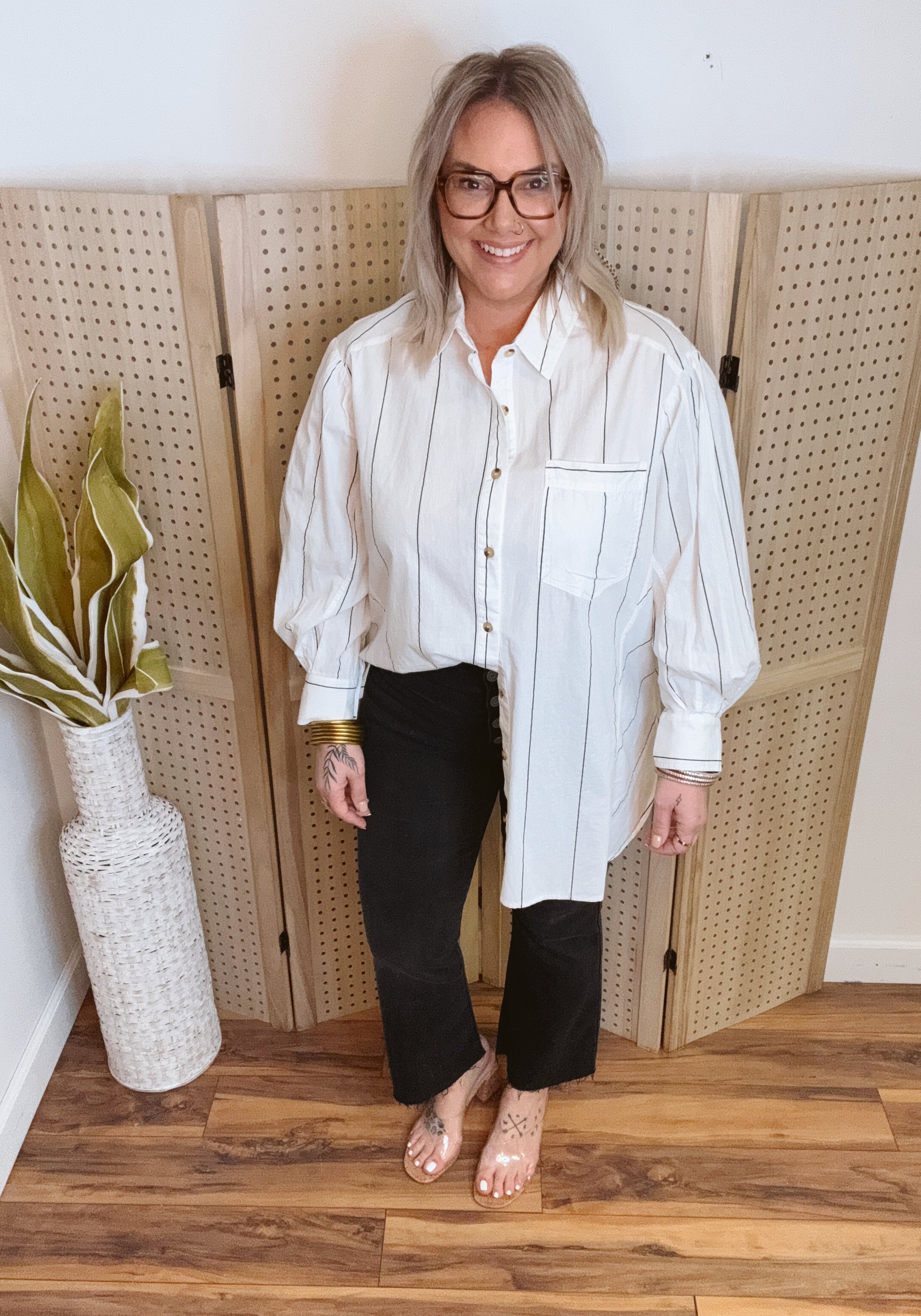 Soft Wash Striped Top-Long Sleeve Tops-eesome-The Silo Boutique, Women's Fashion Boutique Located in Warren and Grand Forks North Dakota