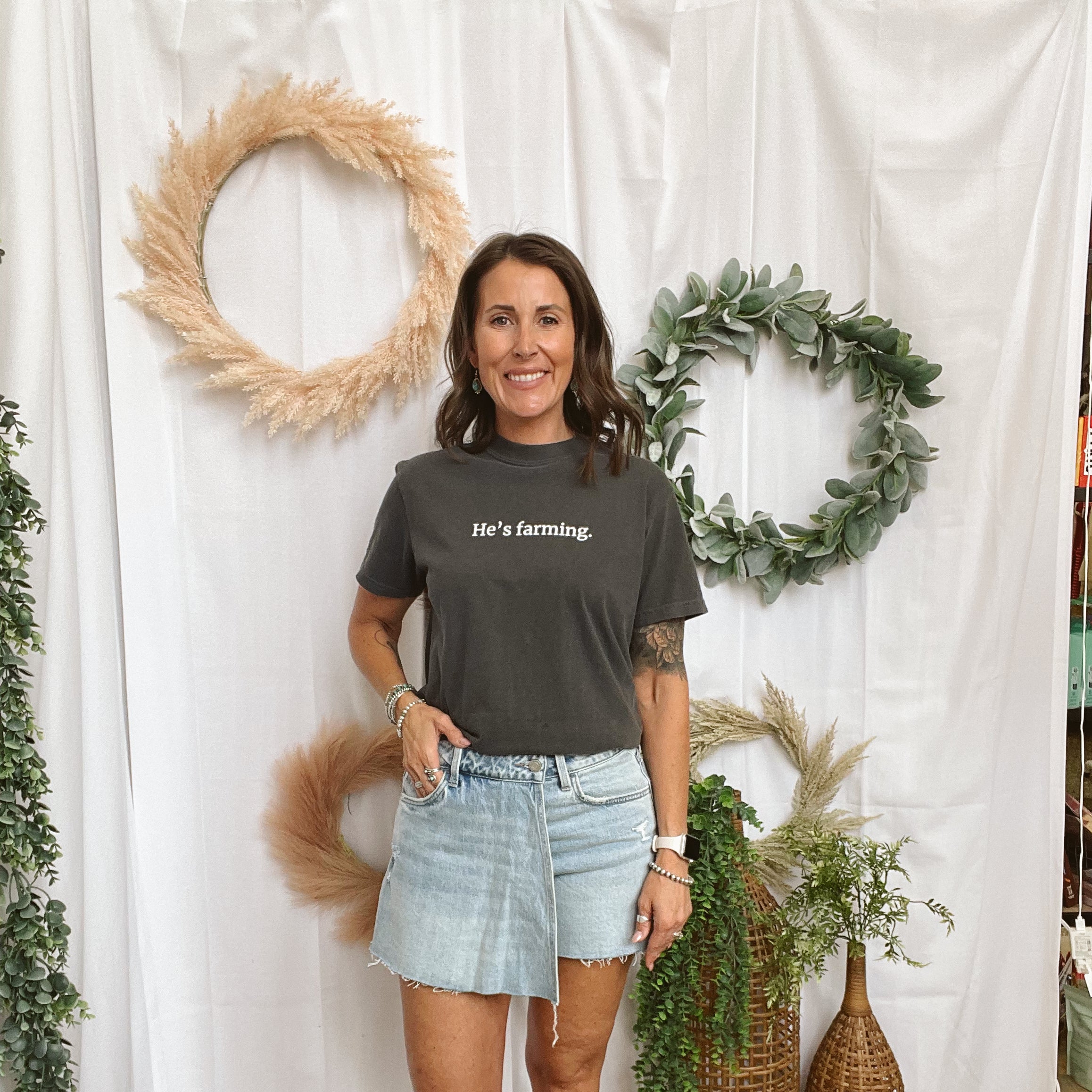 Vervet Preferably Skort-Shorts-vervet-The Silo Boutique, Women's Fashion Boutique Located in Warren and Grand Forks North Dakota