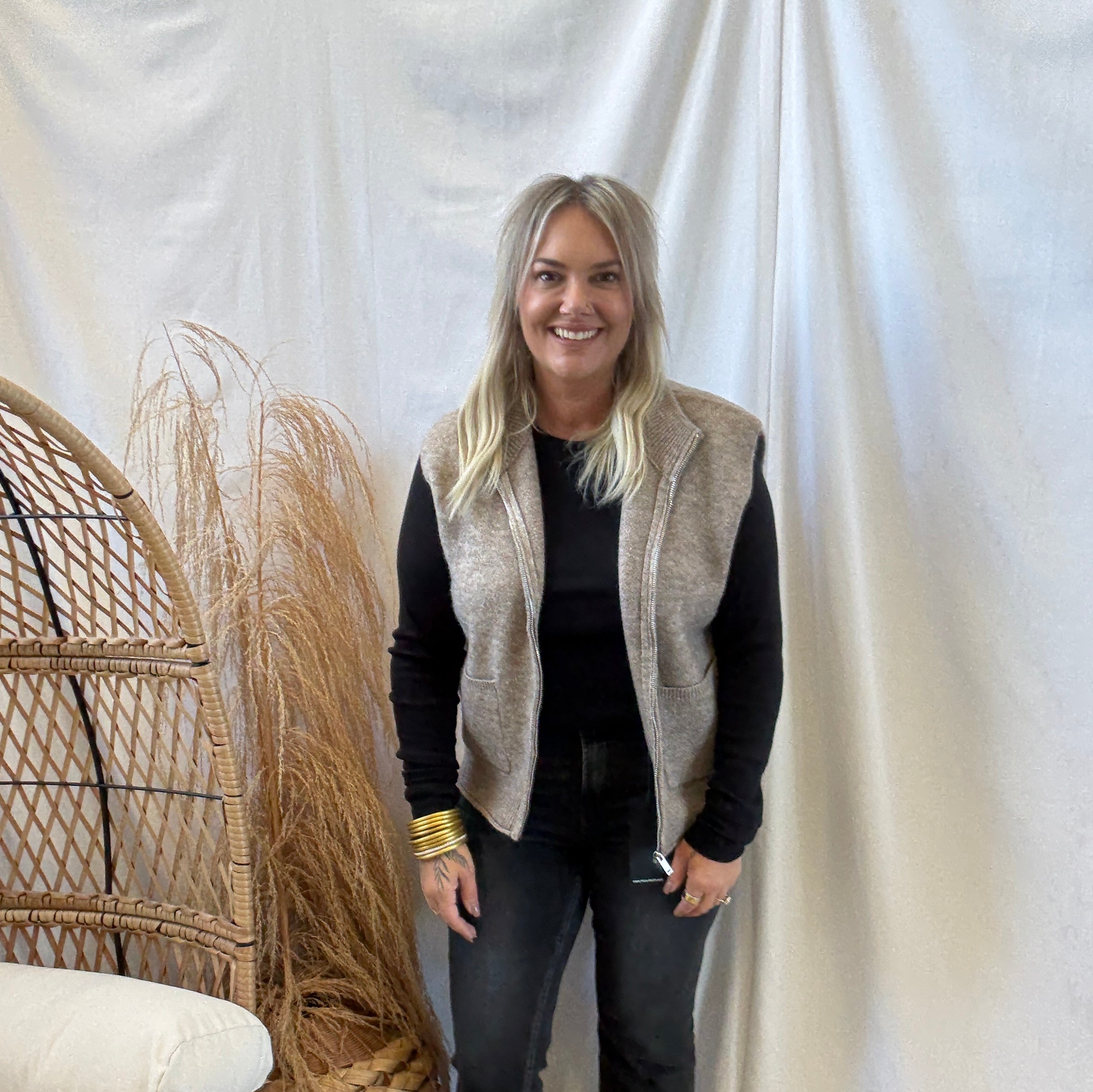 Mica Cyser Black Wash Jeans-Jeans-mica-The Silo Boutique, Women's Fashion Boutique Located in Warren and Grand Forks North Dakota