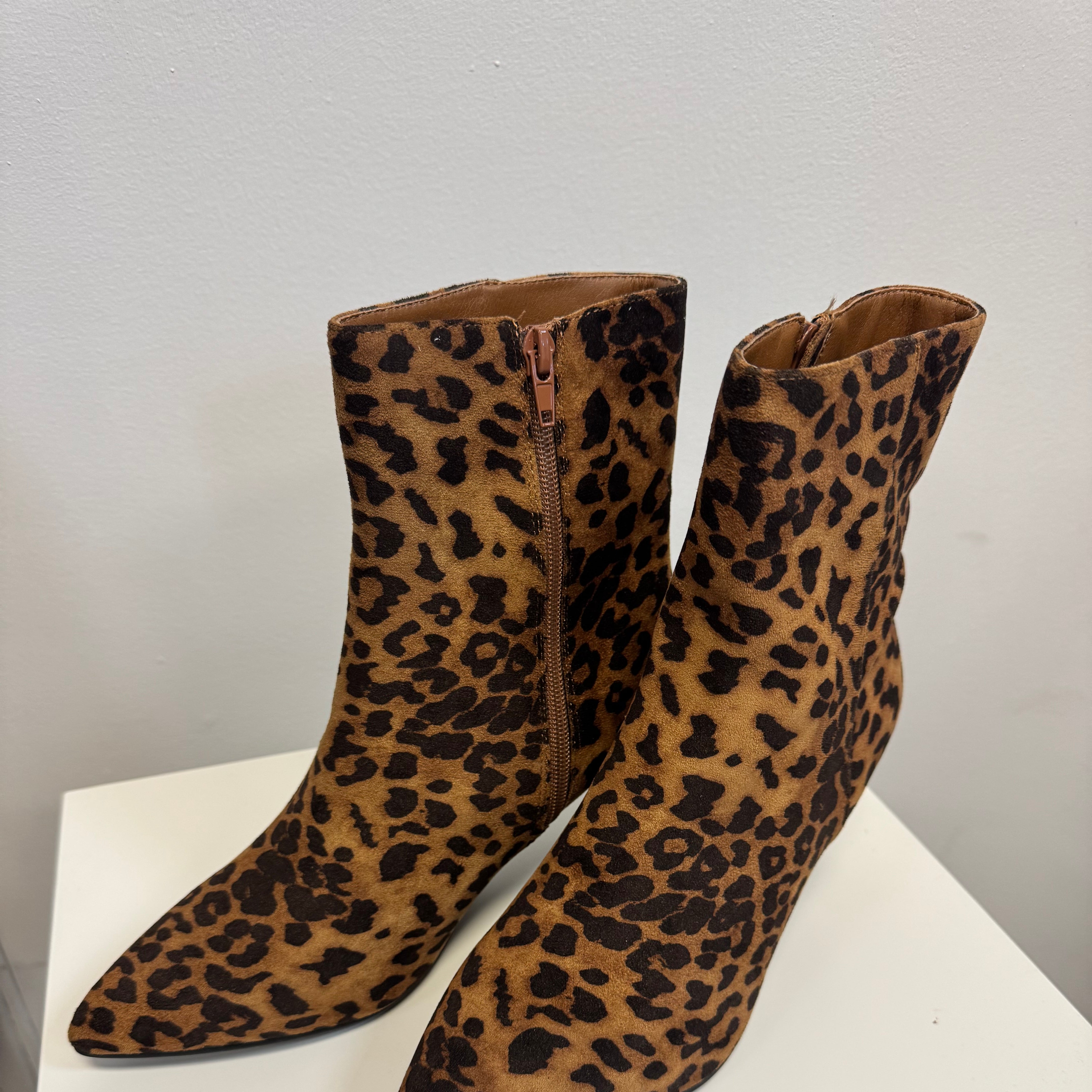 MIA Aletta Boot-Leopard-Boots-MIA-The Silo Boutique, Women's Fashion Boutique Located in Warren and Grand Forks North Dakota