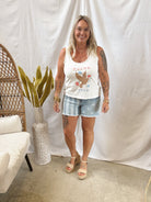 Mucho Amor Tank Top-Tank Tops-promesa-The Silo Boutique, Women's Fashion Boutique Located in Warren and Grand Forks North Dakota