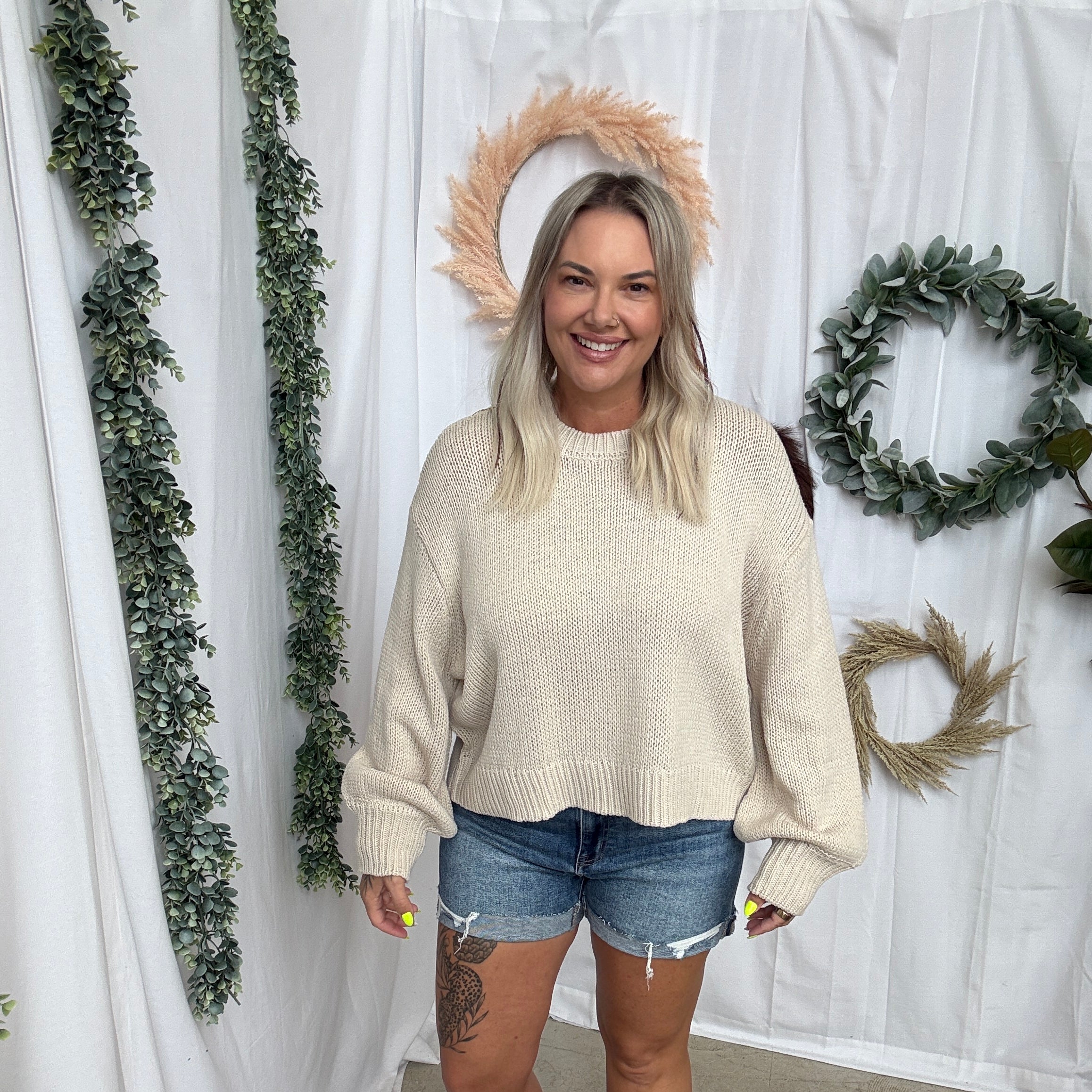 Risen Ripped Hem Shorts-Shorts-risen-The Silo Boutique, Women's Fashion Boutique Located in Warren and Grand Forks North Dakota