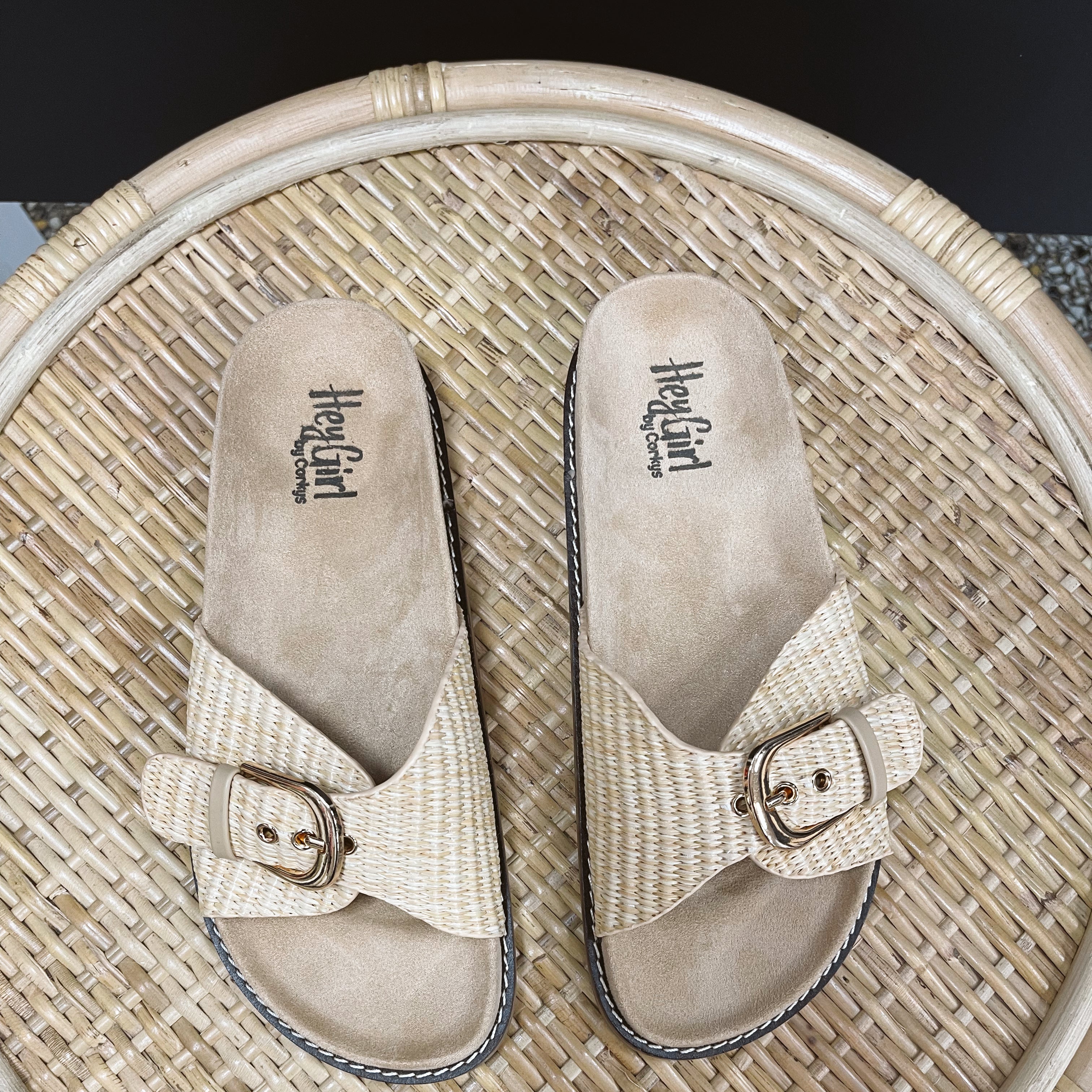 Corky's Passport Rafia Sandal-Sandals-corkys-The Silo Boutique, Women's Fashion Boutique Located in Warren and Grand Forks North Dakota