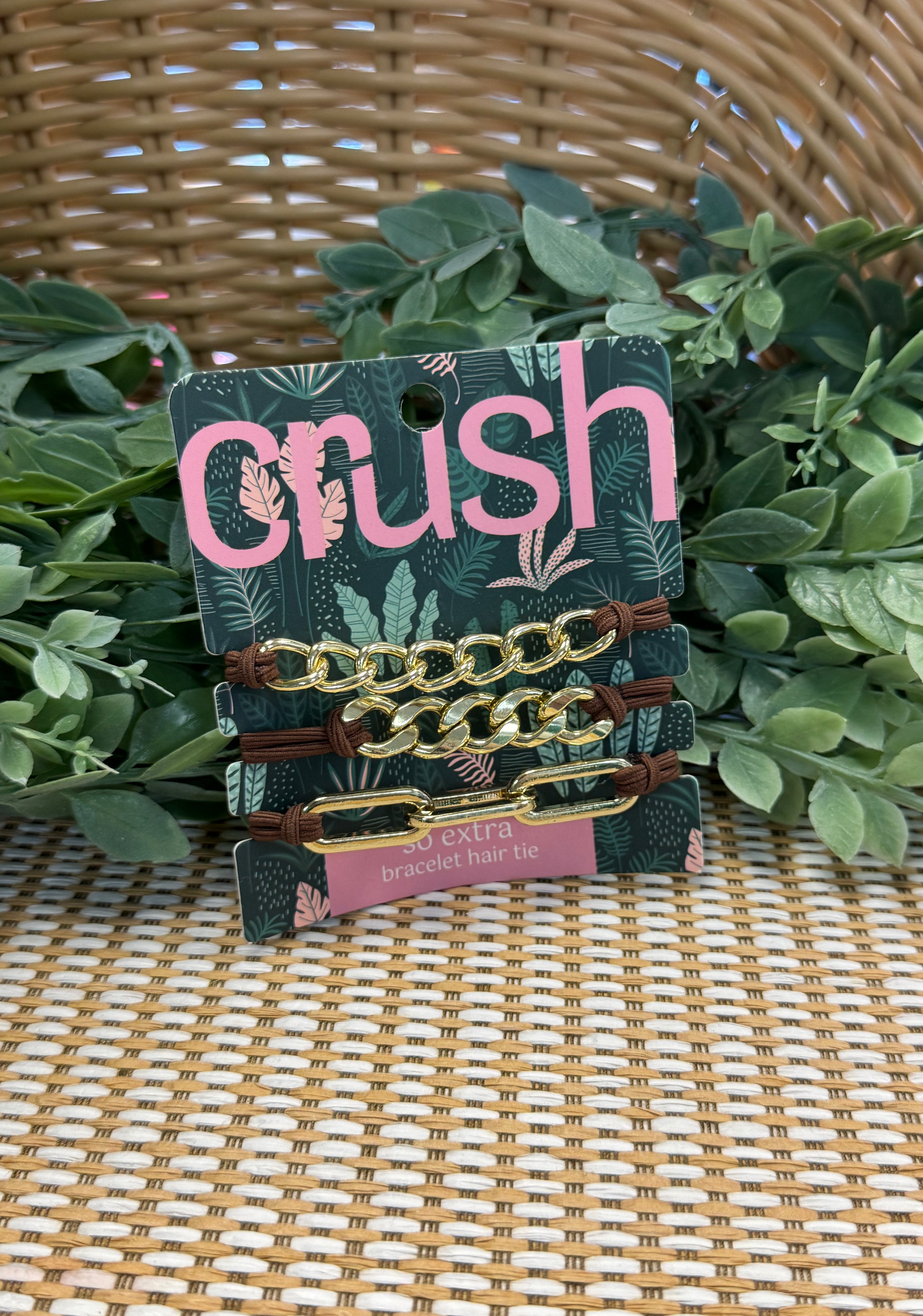 Crush Bracelet Hair Ties-Hair Accessories-dm-The Silo Boutique, Women's Fashion Boutique Located in Warren and Grand Forks North Dakota
