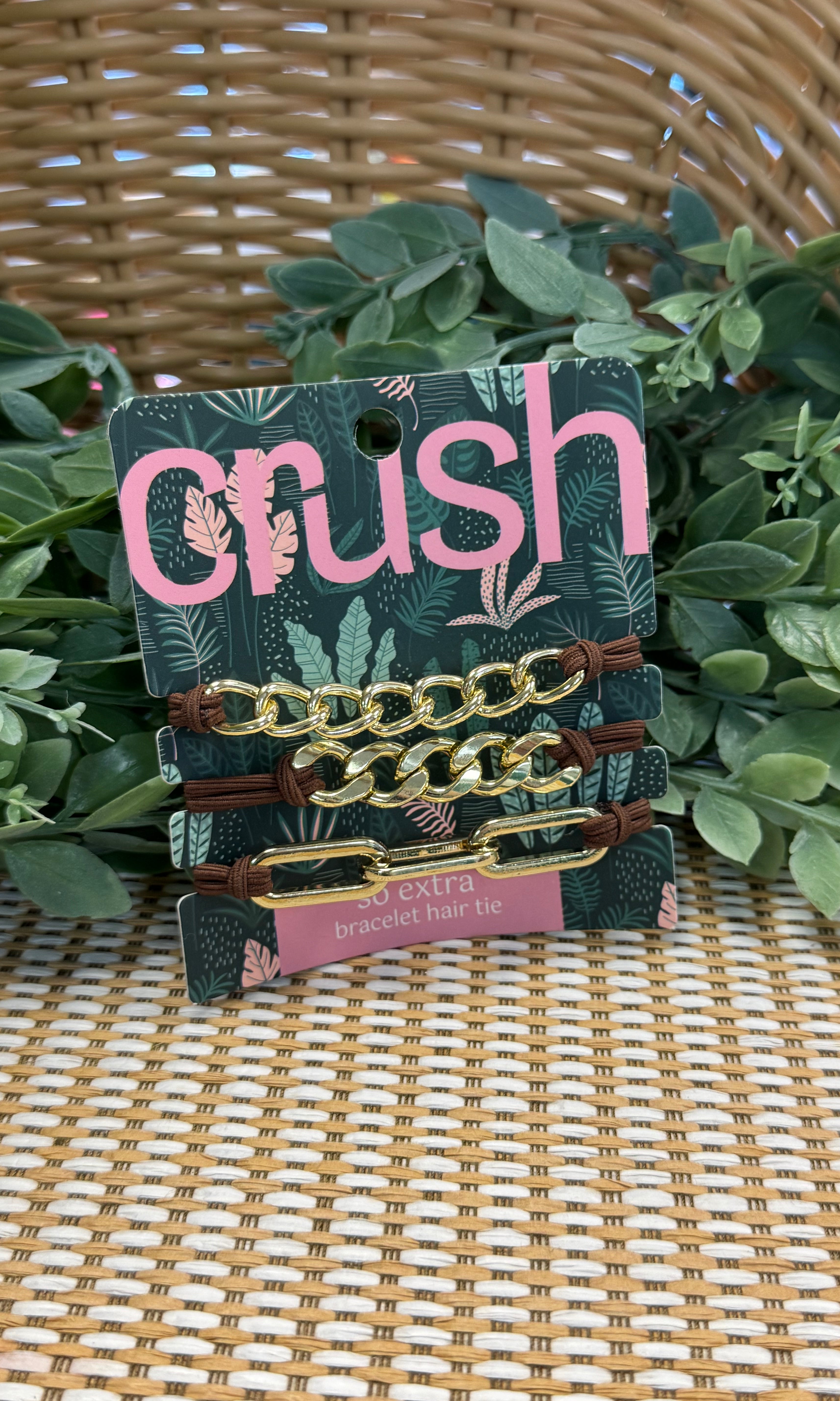 Crush Bracelet Hair Ties-Hair Accessories-dm-The Silo Boutique, Women's Fashion Boutique Located in Warren and Grand Forks North Dakota