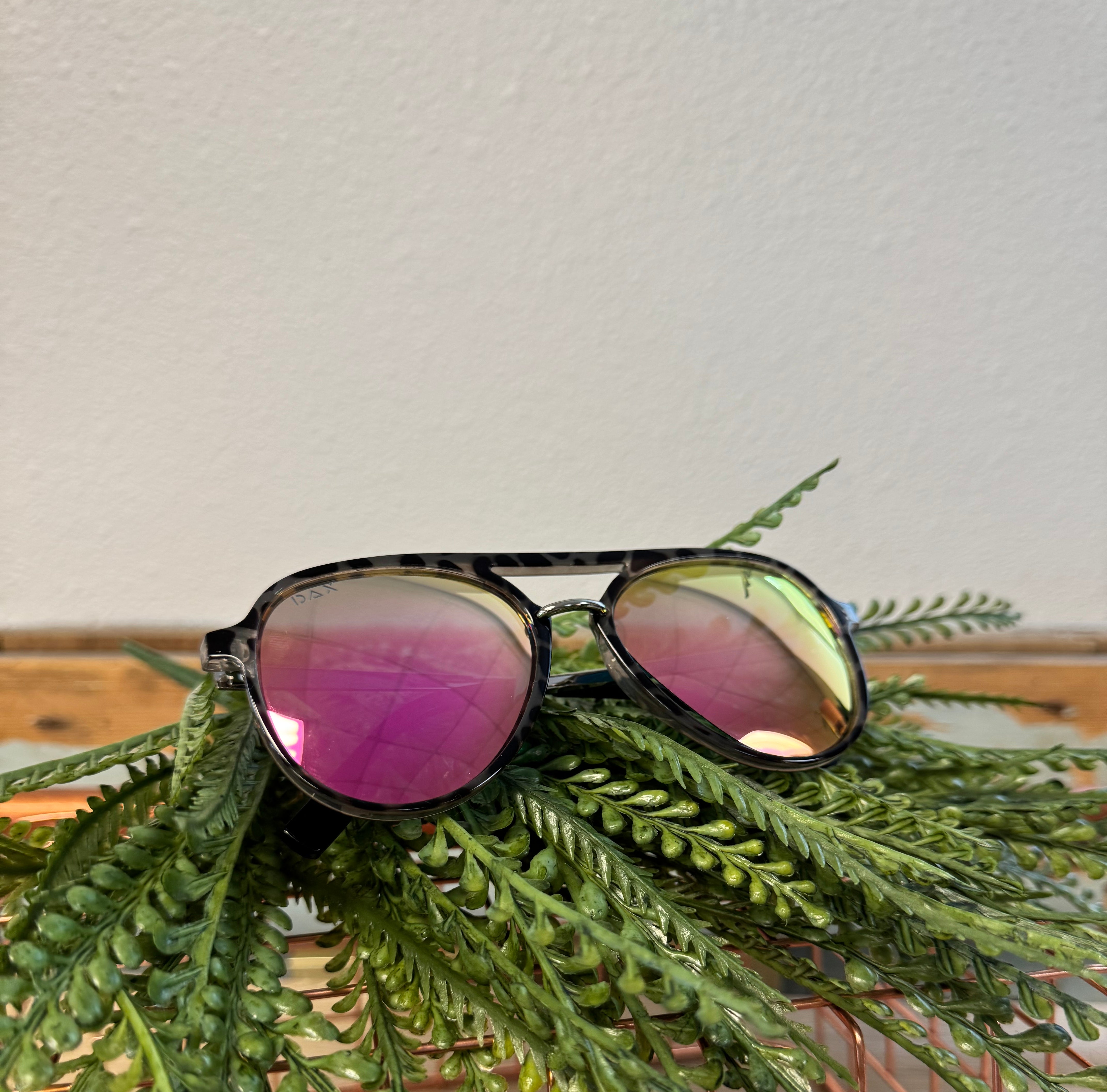 Dax Earhart Hot Pink Sunglasses-Sunglasses-dax-The Silo Boutique, Women's Fashion Boutique Located in Warren and Grand Forks North Dakota