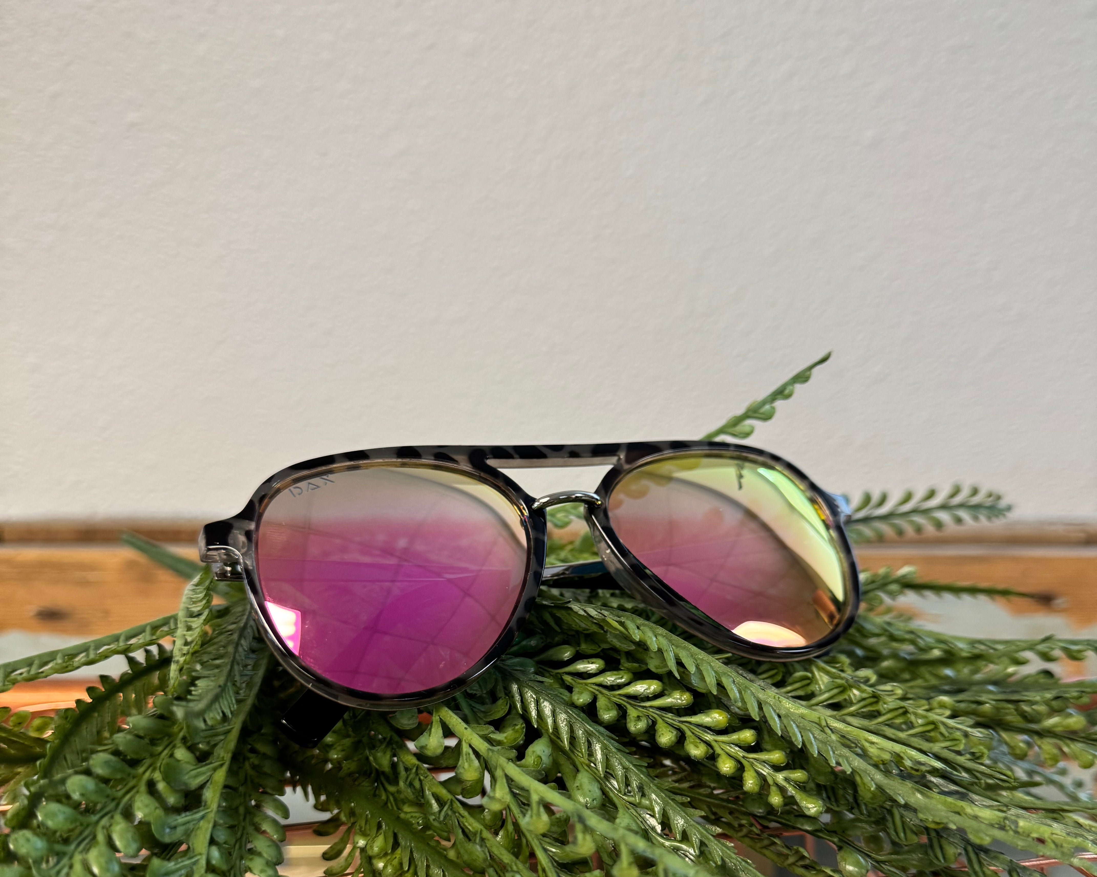 Dax Earhart Hot Pink Sunglasses-Sunglasses-dax-The Silo Boutique, Women's Fashion Boutique Located in Warren and Grand Forks North Dakota