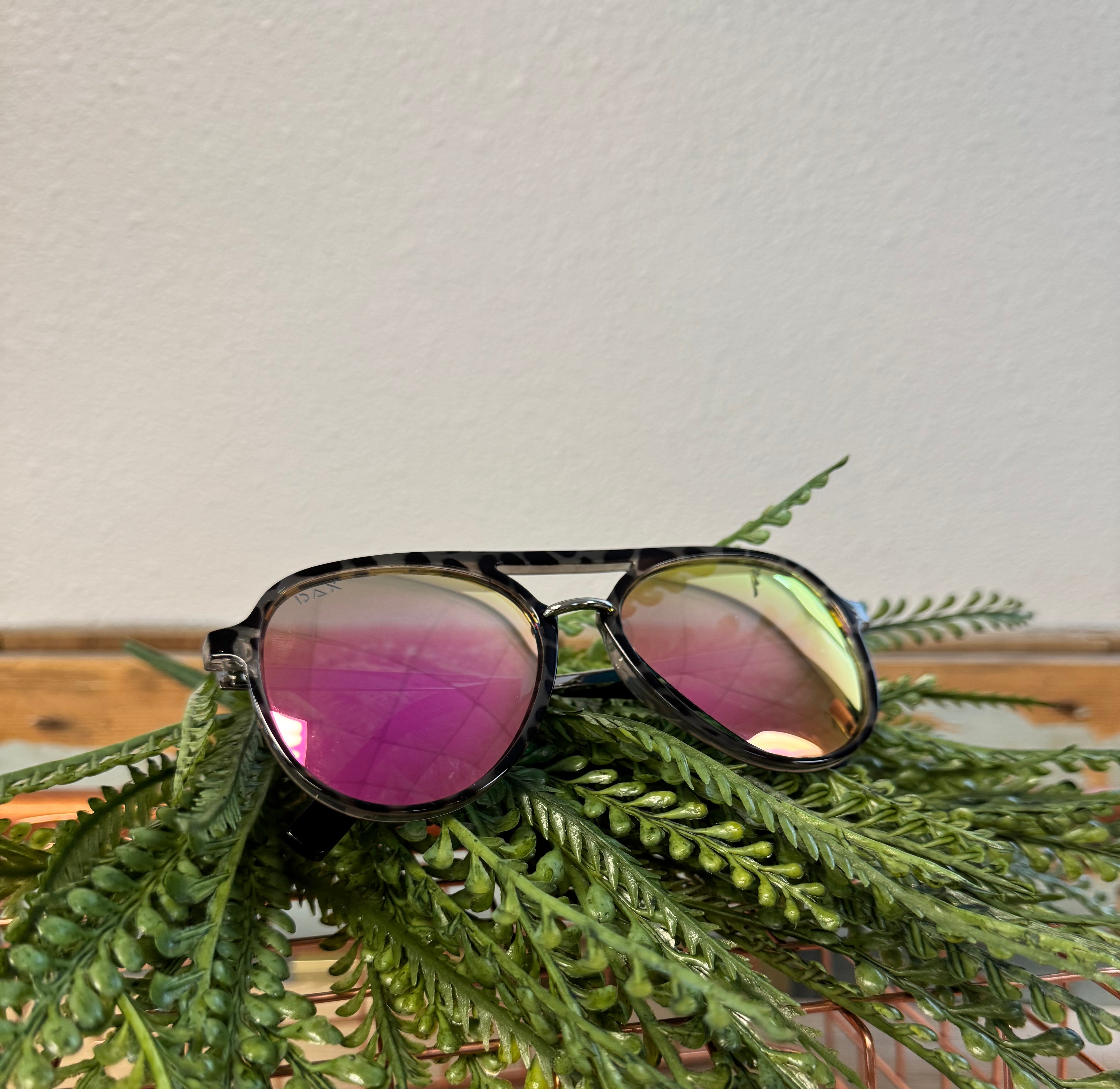 Dax Earhart Hot Pink Sunglasses-Sunglasses-dax-The Silo Boutique, Women's Fashion Boutique Located in Warren and Grand Forks North Dakota