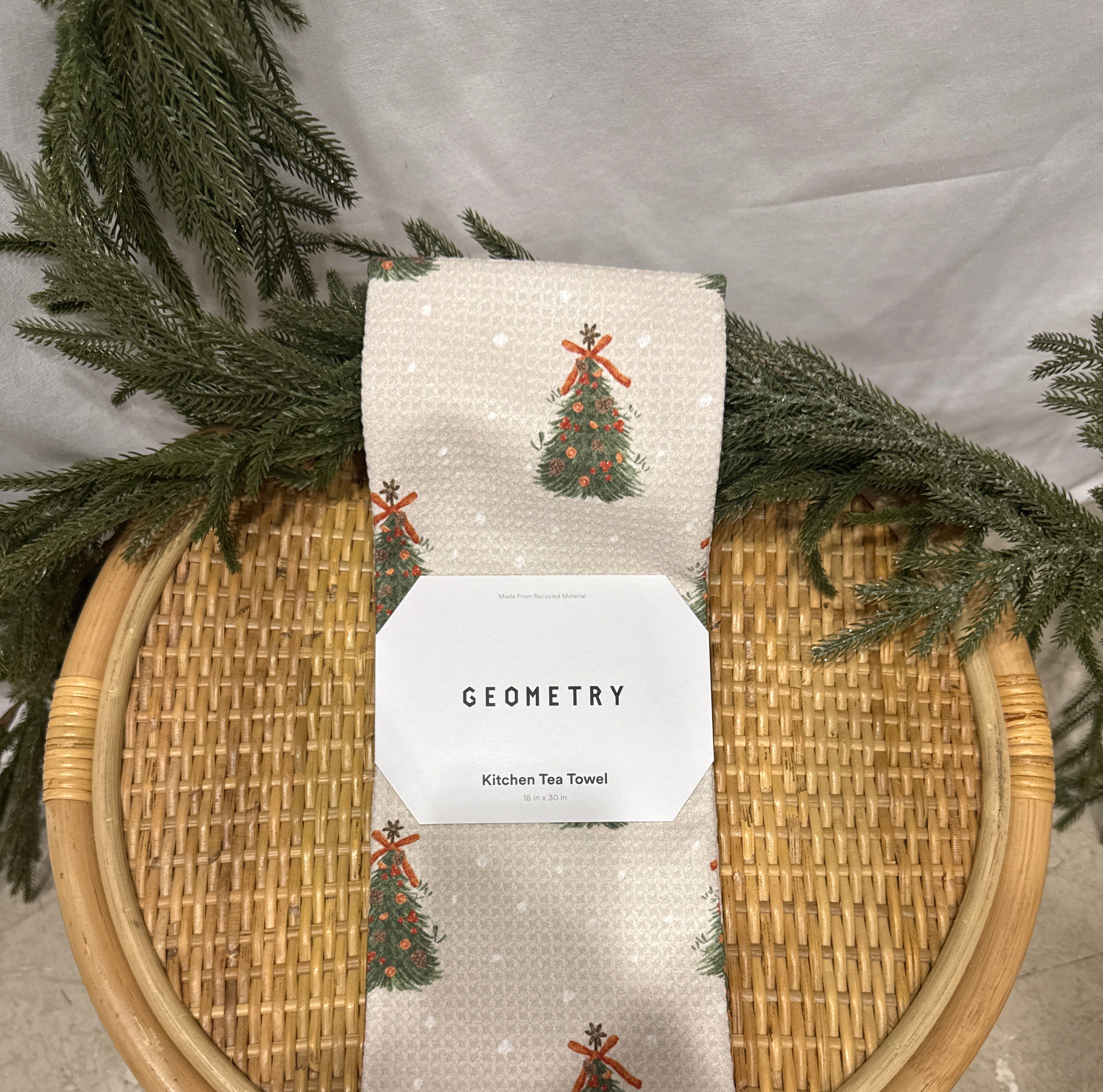 Geometry Tea Towel-dish cloth-geometry-The Silo Boutique, Women's Fashion Boutique Located in Warren and Grand Forks North Dakota