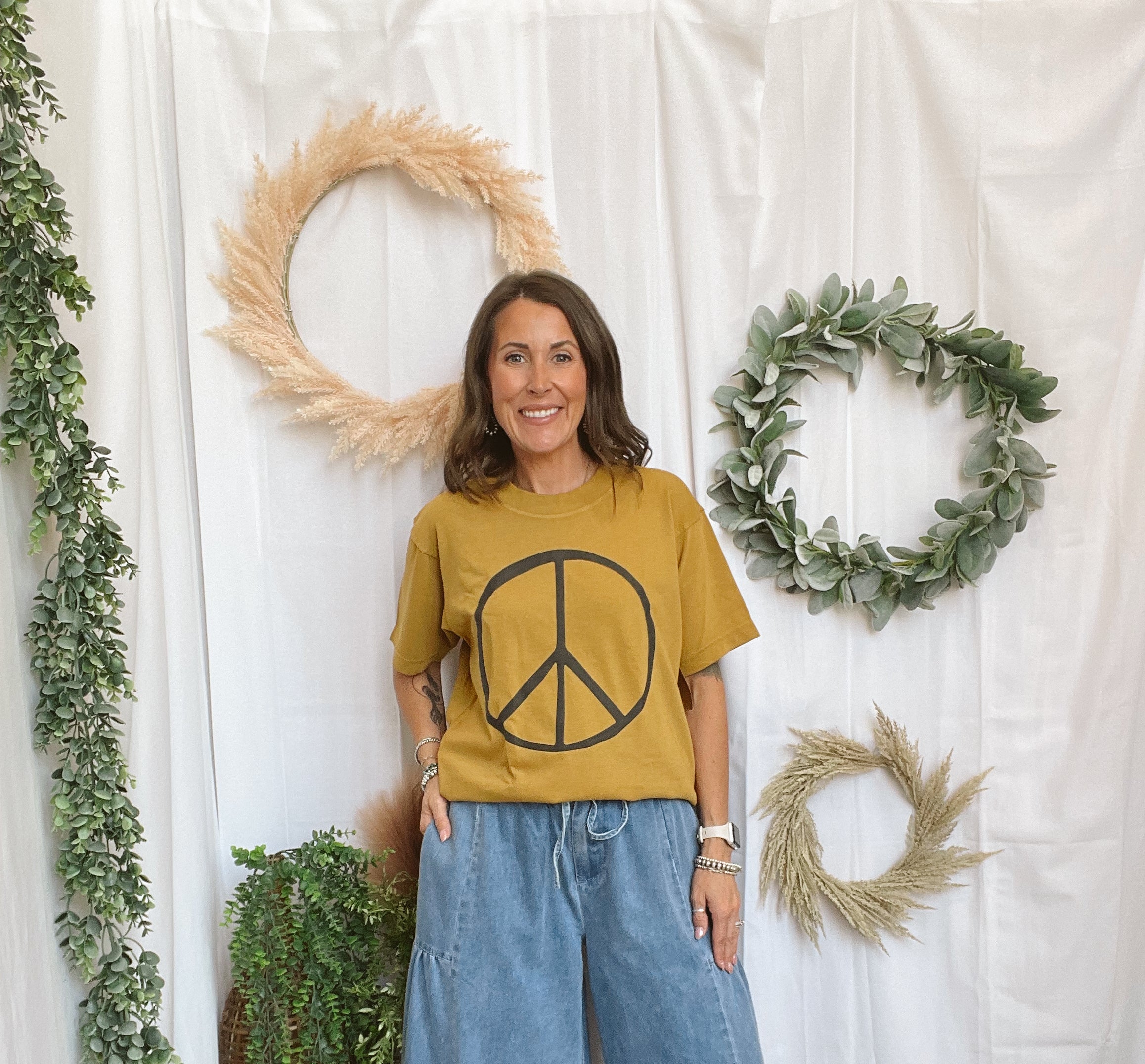 Blakeley Echo Boho Pants-Jeans-blakeley-The Silo Boutique, Women's Fashion Boutique Located in Warren and Grand Forks North Dakota