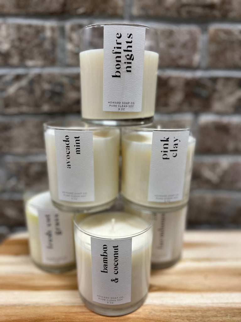 Howard Soap 9oz Tumbler Candle-Candles-howard soap co-The Silo Boutique, Women's Fashion Boutique Located in Warren and Grand Forks North Dakota