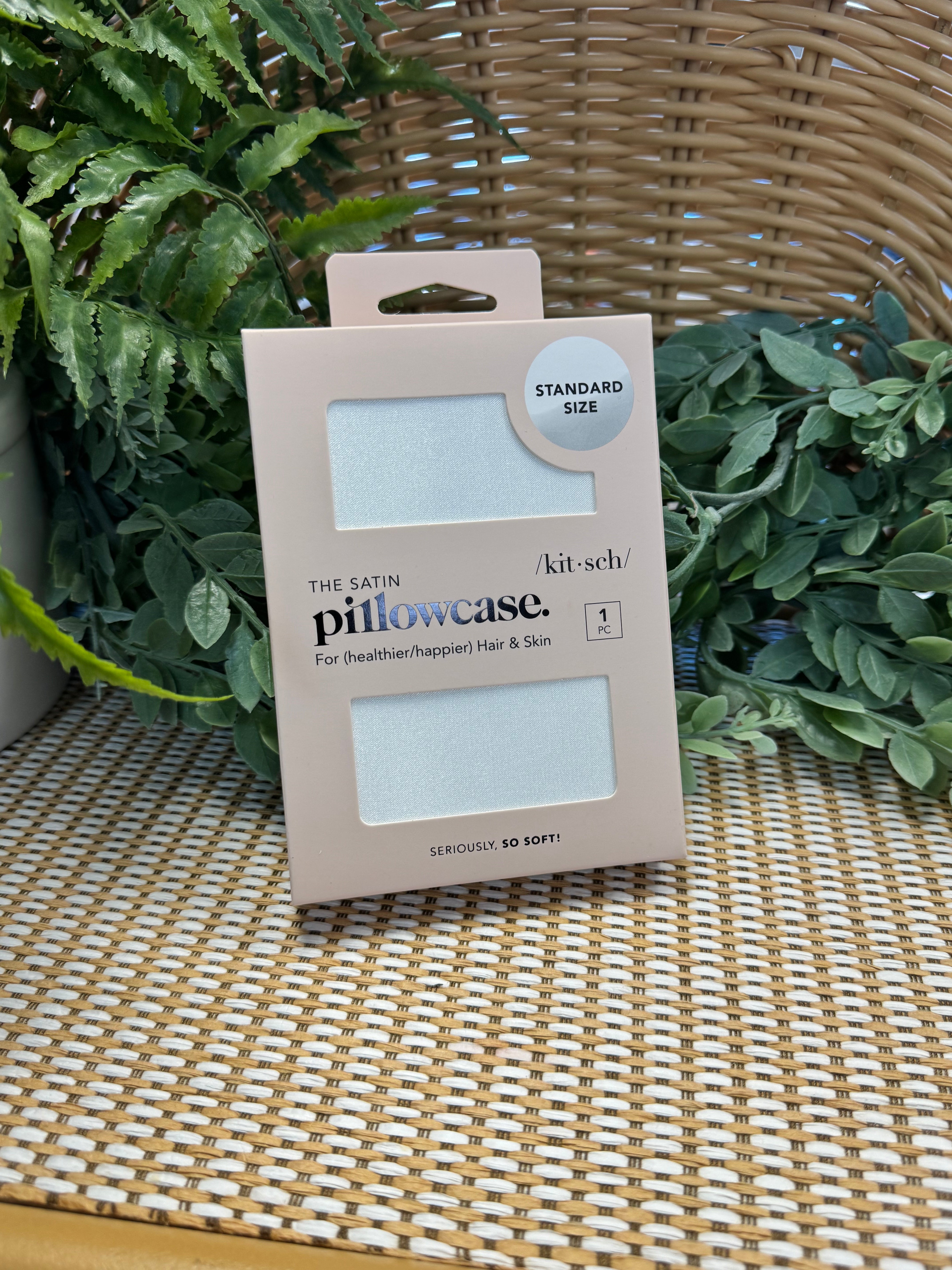 Kitsch Satin Standard Pillowcase-Beauty-kitsch-The Silo Boutique, Women's Fashion Boutique Located in Warren and Grand Forks North Dakota