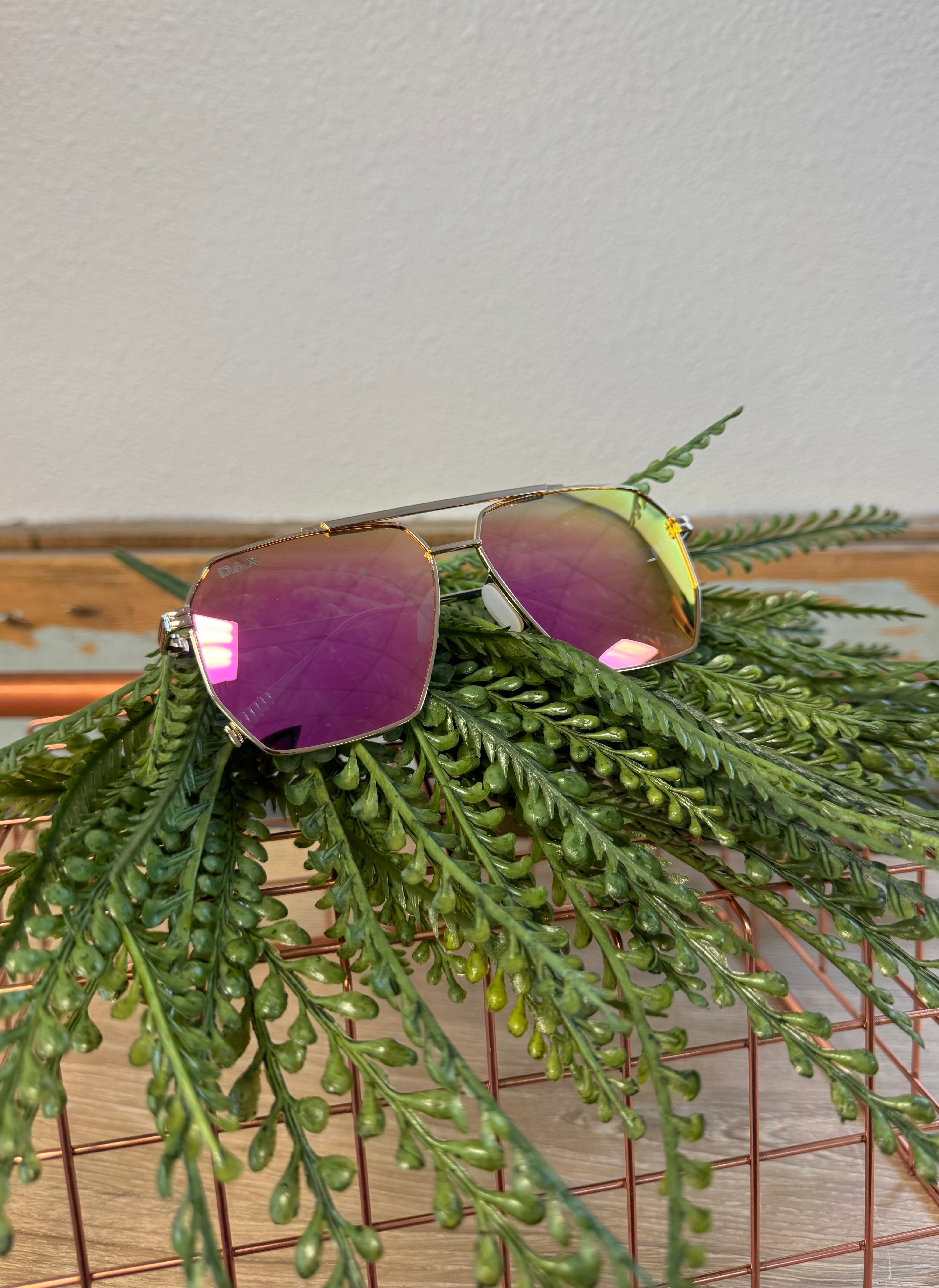Dax Axl Pink Sunglasses-Sunglasses-dax-The Silo Boutique, Women's Fashion Boutique Located in Warren and Grand Forks North Dakota