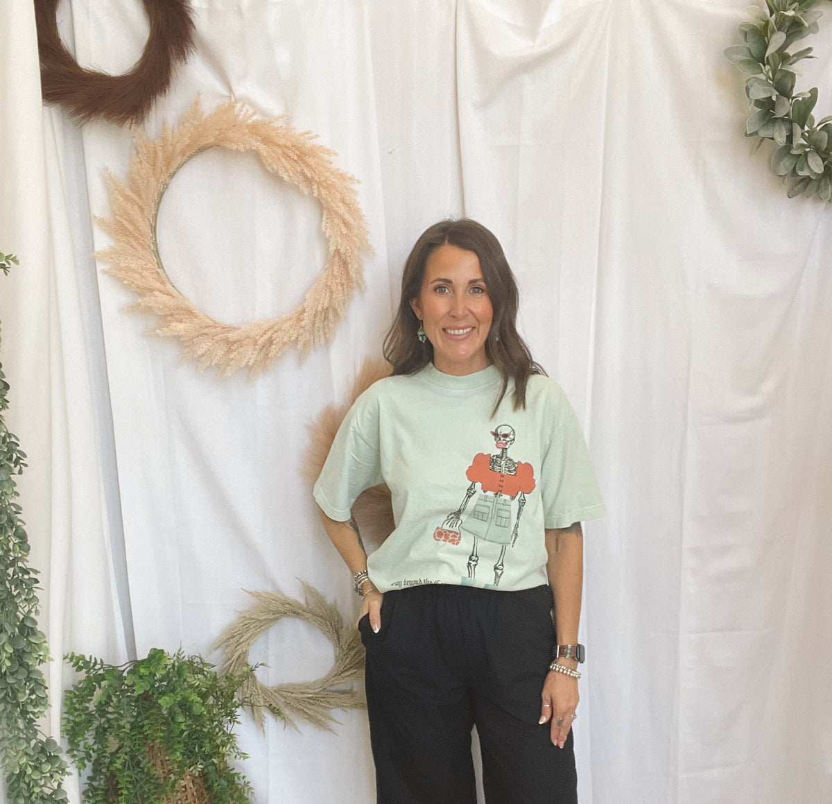 Slay Beyond The Grave Graphic Tee-Graphic Tees-jade by jane-The Silo Boutique, Women's Fashion Boutique Located in Warren and Grand Forks North Dakota