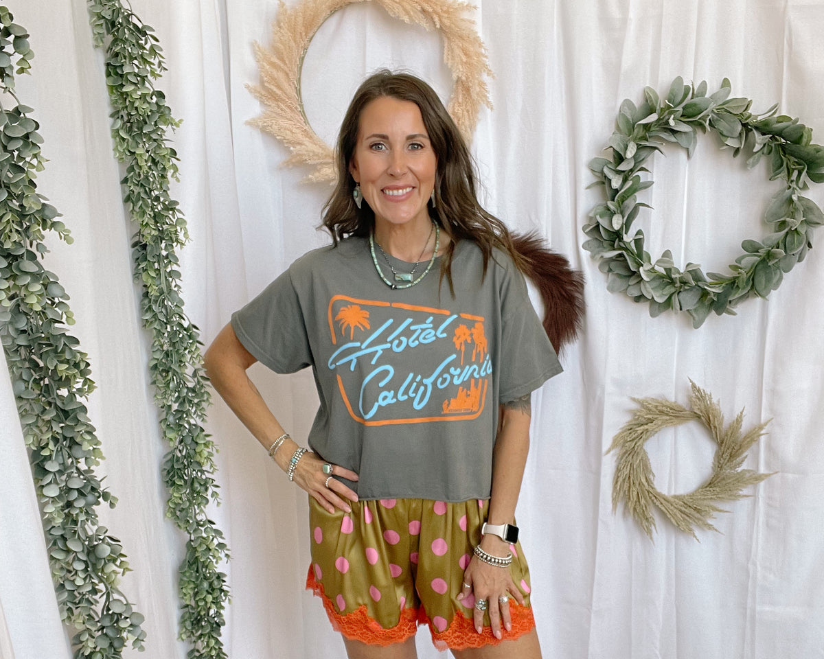 Hotel California Vintage Tee-Tank Tops-country deep-The Silo Boutique, Women's Fashion Boutique Located in Warren and Grand Forks North Dakota