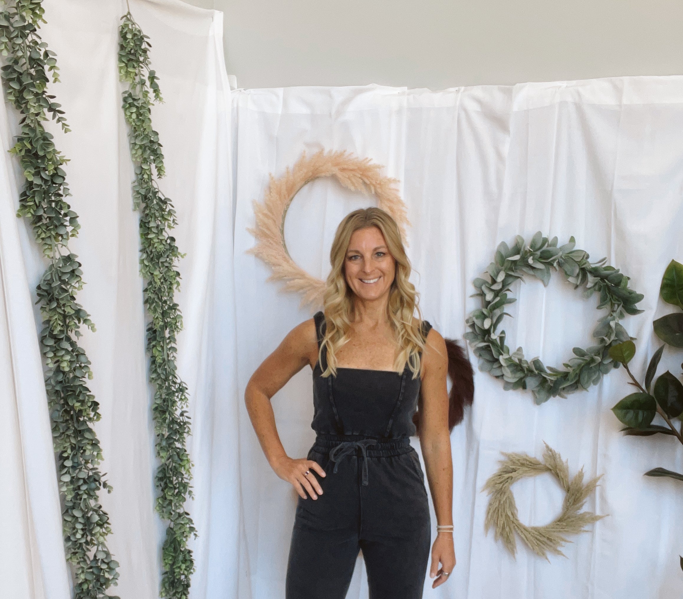 Andre Black Cami Jumpsuit-Jumpsuits & Rompers-curds-The Silo Boutique, Women's Fashion Boutique Located in Warren and Grand Forks North Dakota