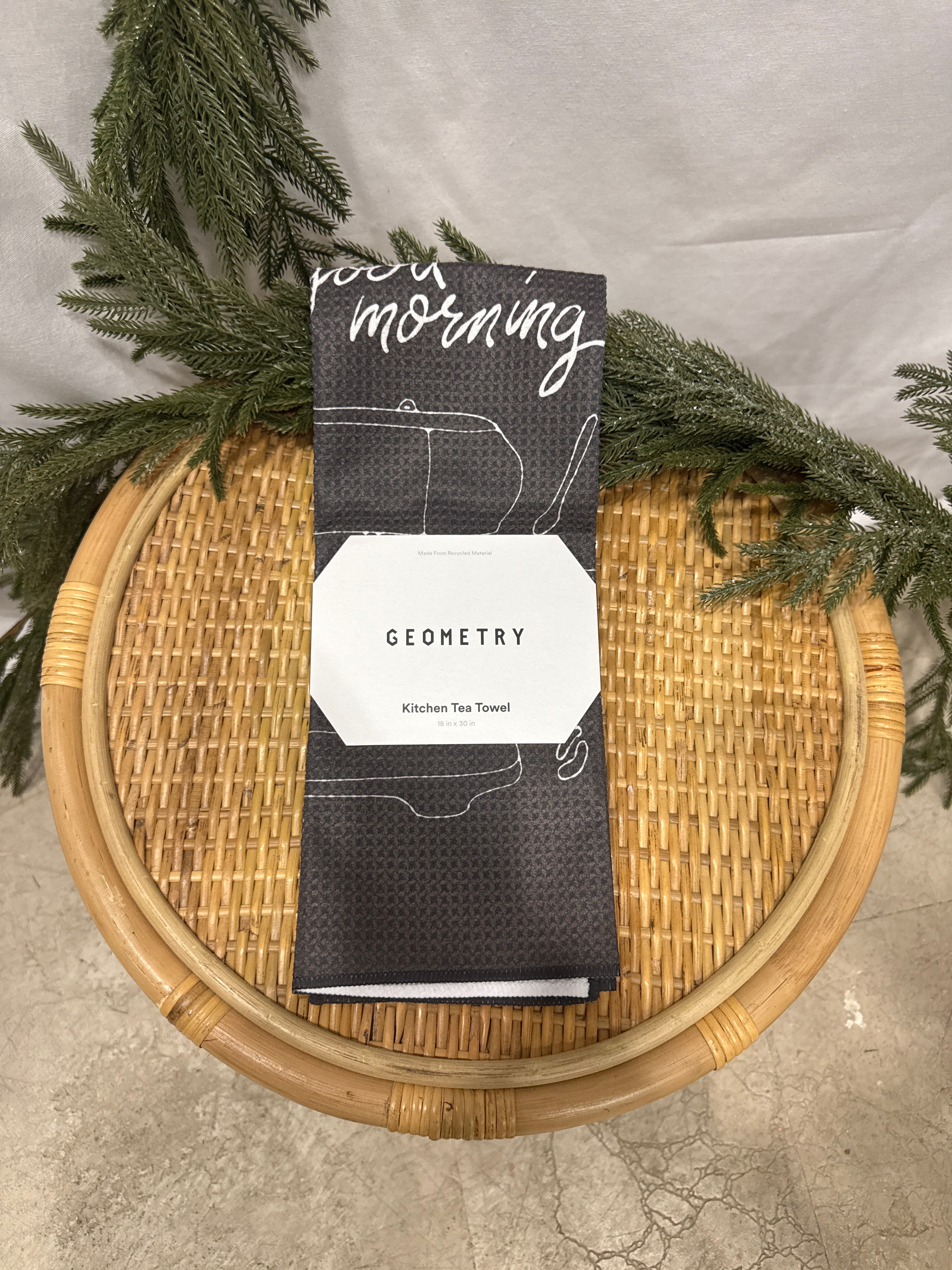 Geometry Tea Towel-dish cloth-geometry-The Silo Boutique, Women's Fashion Boutique Located in Warren and Grand Forks North Dakota