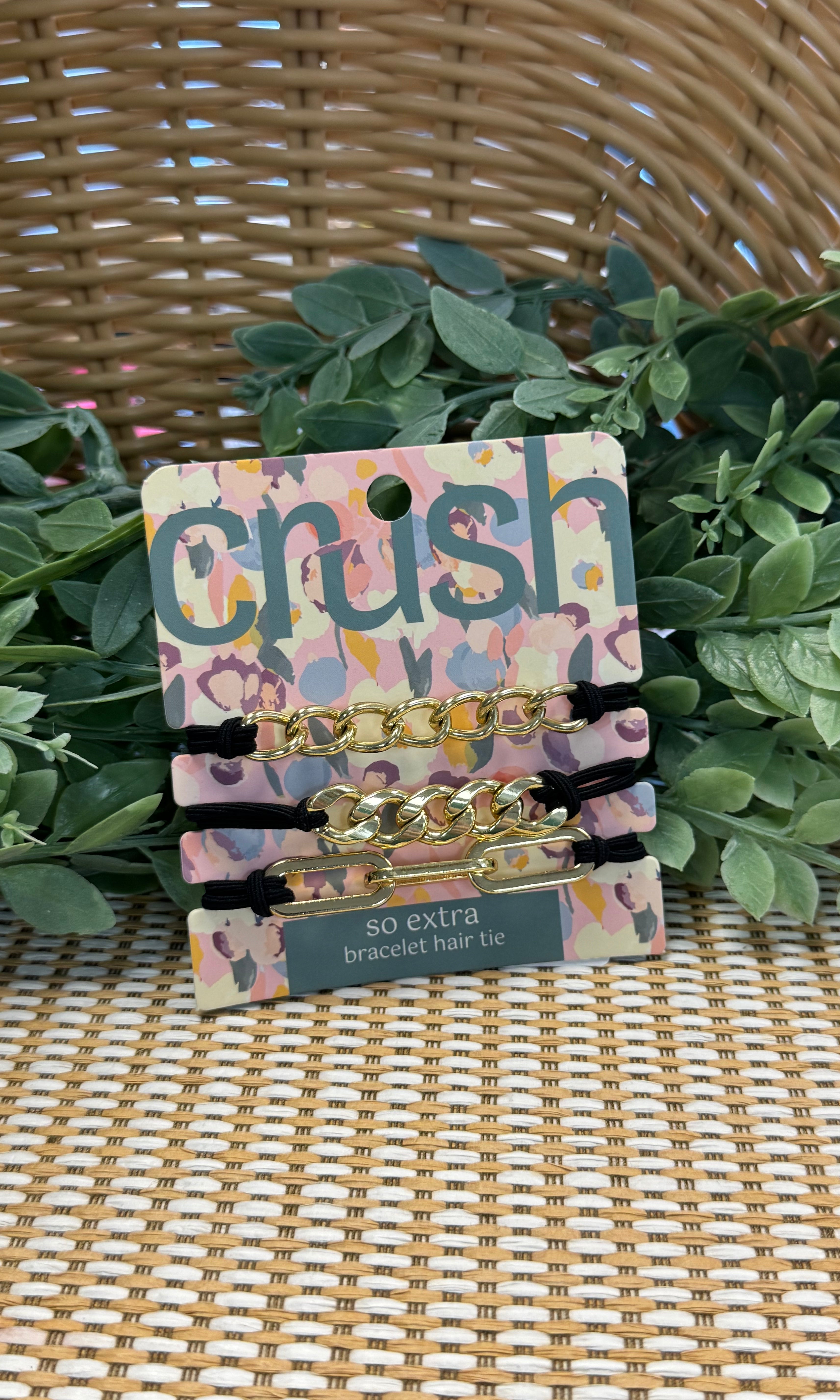 Crush Bracelet Hair Ties-Hair Accessories-dm-The Silo Boutique, Women's Fashion Boutique Located in Warren and Grand Forks North Dakota