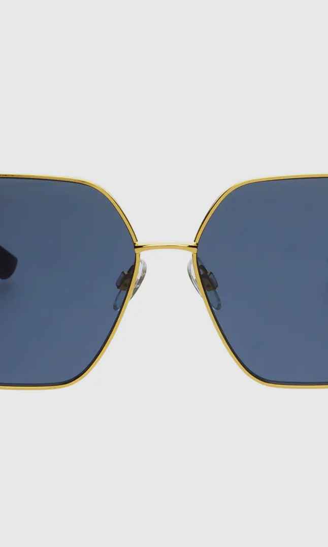 Freyrs Dream Girl Gold/Gray Sunglasses-Sunglasses-freyers-The Silo Boutique, Women's Fashion Boutique Located in Warren and Grand Forks North Dakota