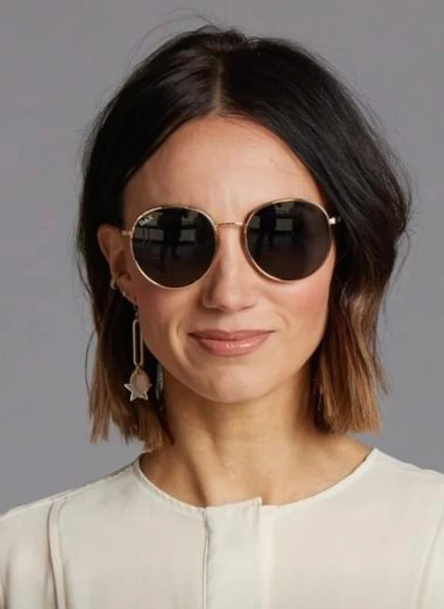 Dax Luna Black Sunglasses-Sunglasses-dax-The Silo Boutique, Women's Fashion Boutique Located in Warren and Grand Forks North Dakota