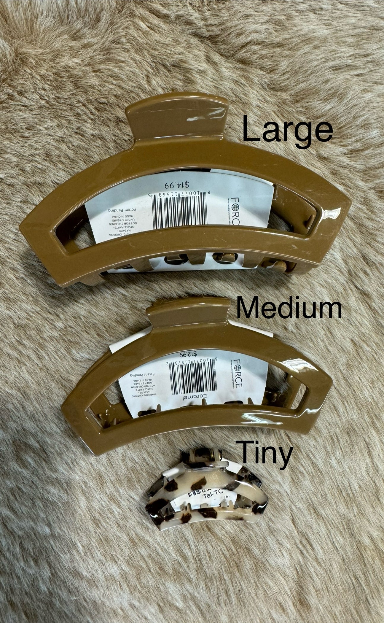 Teleties Open Claw Clip-Hair Accessories-teleties-The Silo Boutique, Women's Fashion Boutique Located in Warren and Grand Forks North Dakota