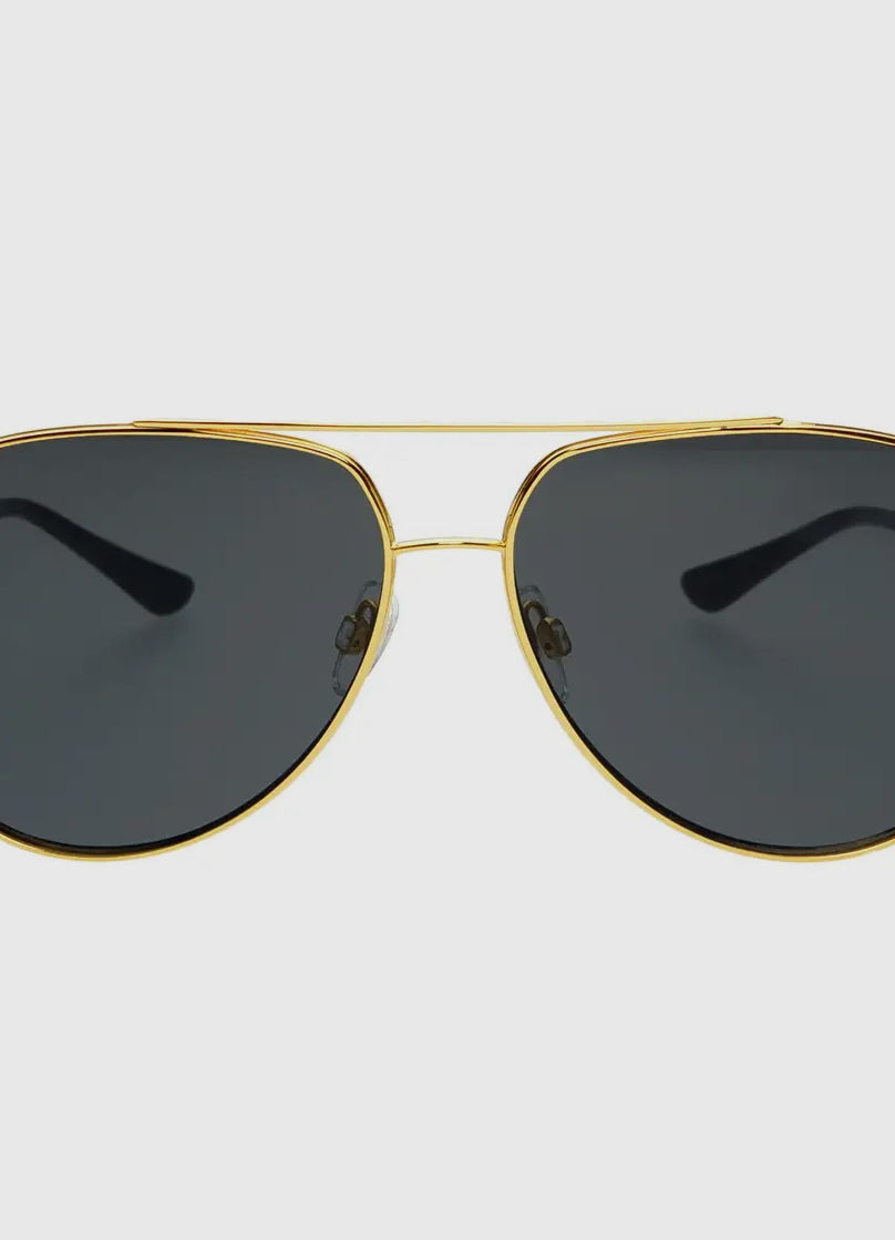 Freyrs Max Gold Sunglasses-Sunglasses-freyers-The Silo Boutique, Women's Fashion Boutique Located in Warren and Grand Forks North Dakota