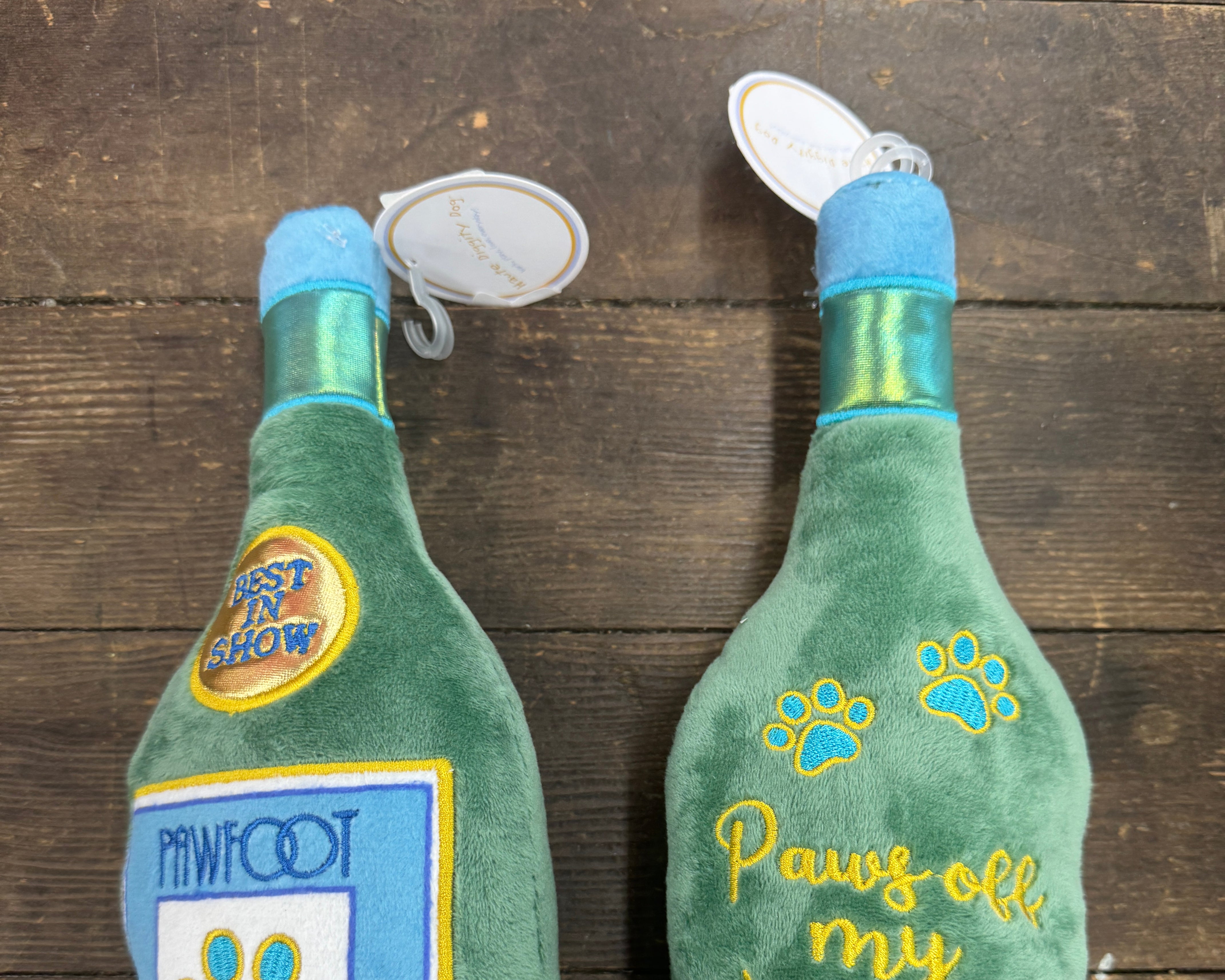 Pawfoot Wine Dog Toy-Dog Toys-haute diggity-The Silo Boutique, Women's Fashion Boutique Located in Warren and Grand Forks North Dakota