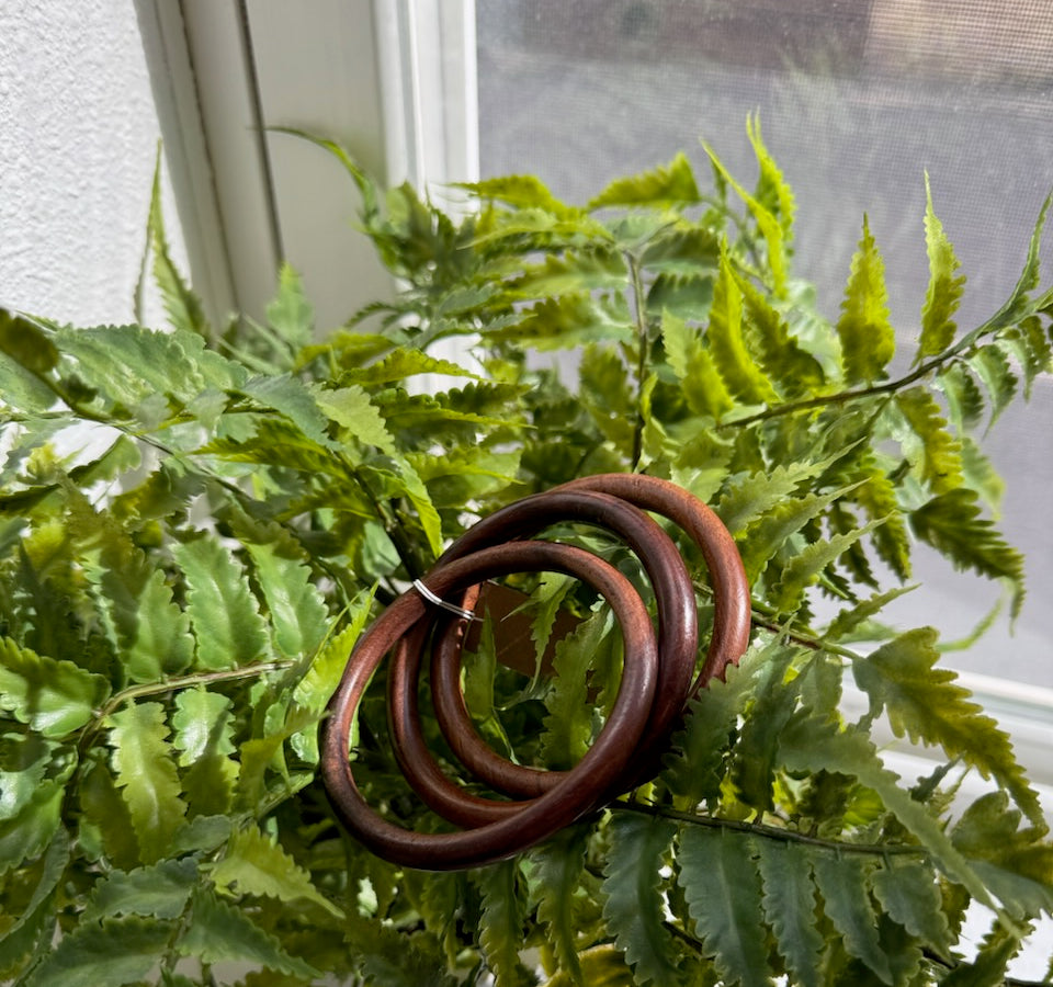 Bangle Wood Bracelet Set-Bracelets-Fame-The Silo Boutique, Women's Fashion Boutique Located in Warren and Grand Forks North Dakota