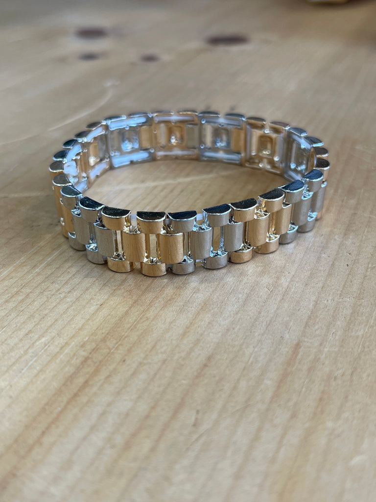Watch Band Mix Bracelet-Bracelets-avenue T-The Silo Boutique, Women's Fashion Boutique Located in Warren and Grand Forks North Dakota