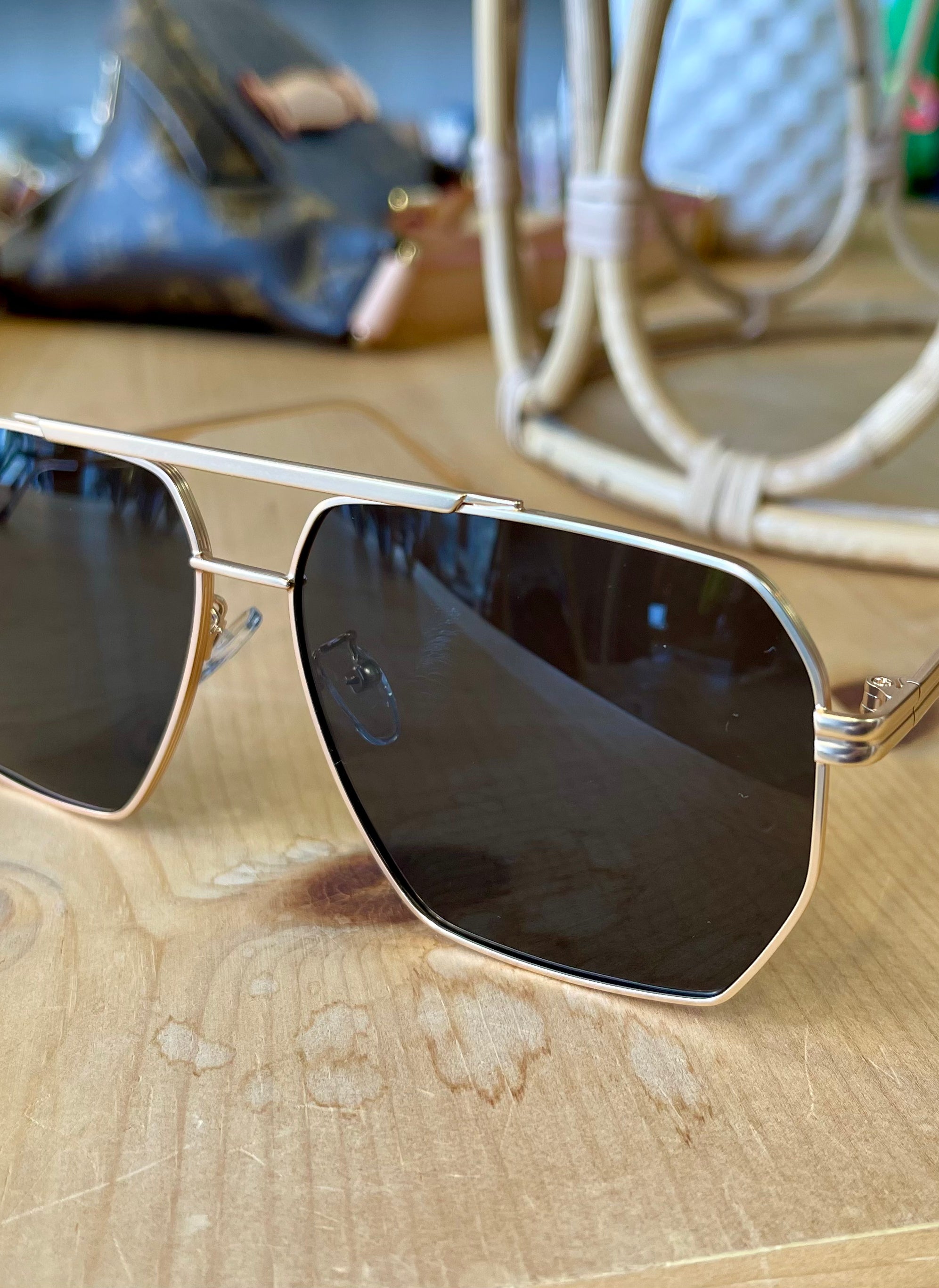 Dax Axl Black Sunglasses-Sunglasses-dax-The Silo Boutique, Women's Fashion Boutique Located in Warren and Grand Forks North Dakota