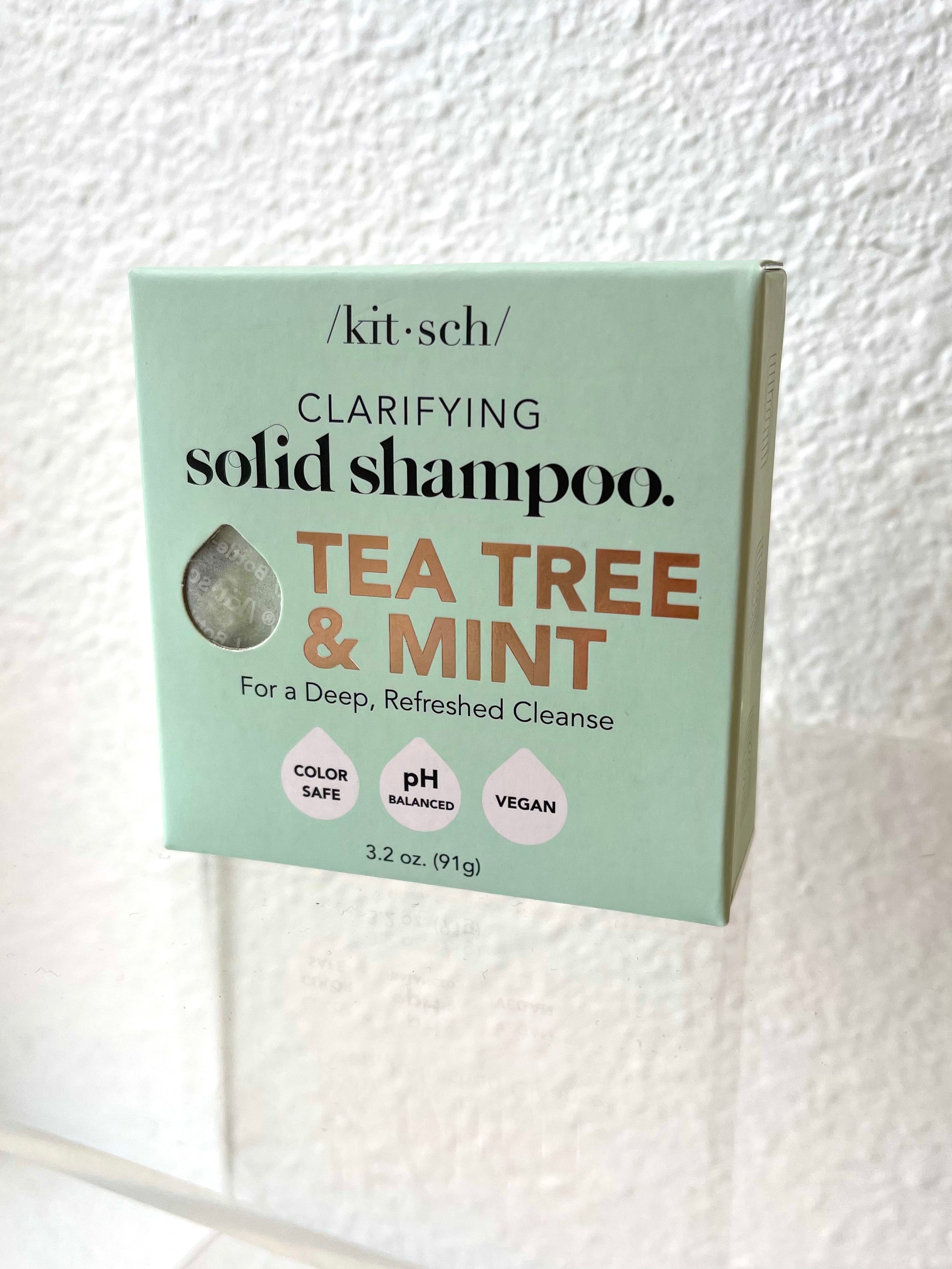 Kitsch Tea Tree + Mint Clarifying Shampoo Bar-Hair Accessories-kitsch-The Silo Boutique, Women's Fashion Boutique Located in Warren and Grand Forks North Dakota