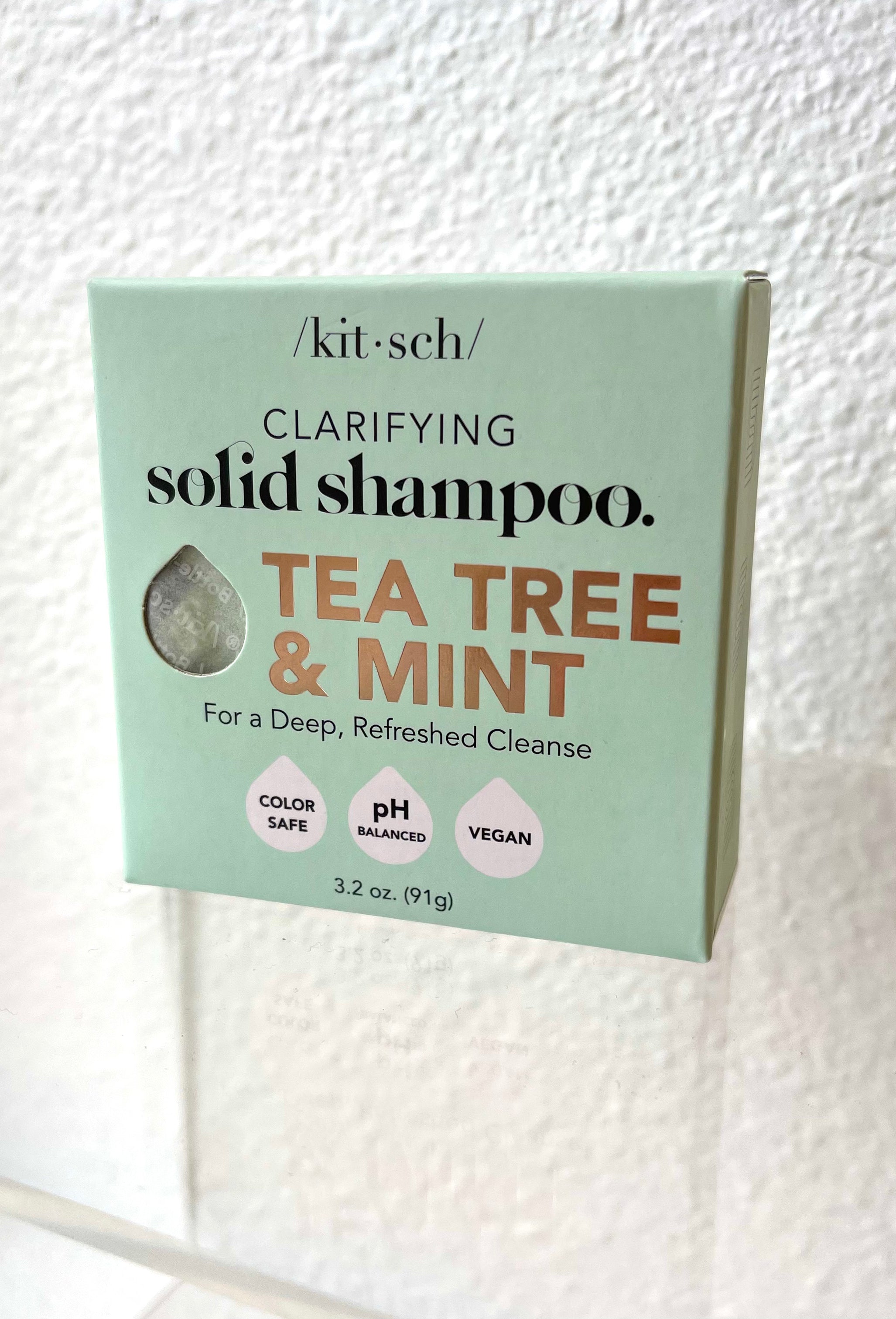Kitsch Tea Tree + Mint Clarifying Shampoo Bar-Hair Accessories-kitsch-The Silo Boutique, Women's Fashion Boutique Located in Warren and Grand Forks North Dakota