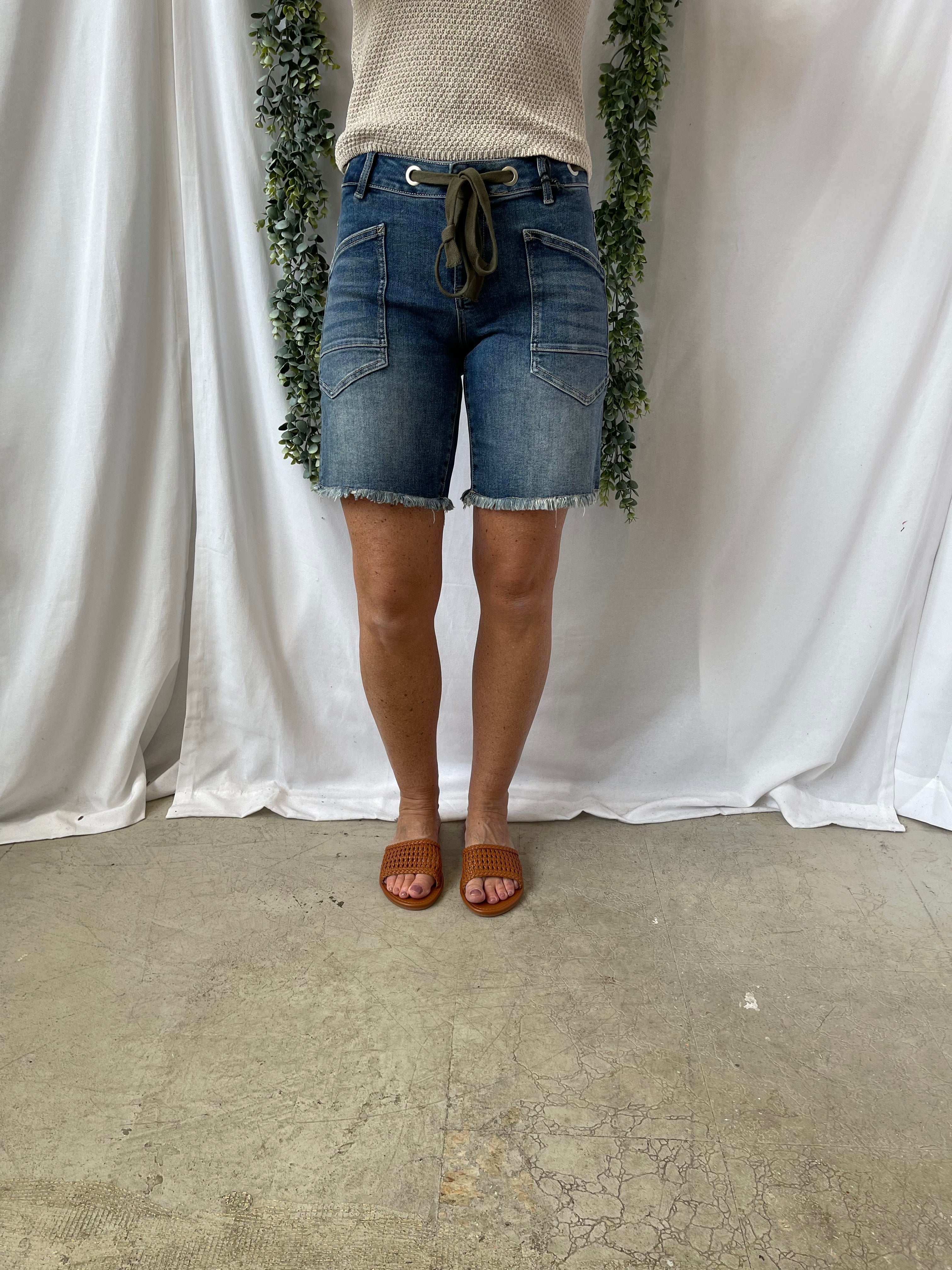 Mica Boat Shorts-Shorts-mica-The Silo Boutique, Women's Fashion Boutique Located in Warren and Grand Forks North Dakota