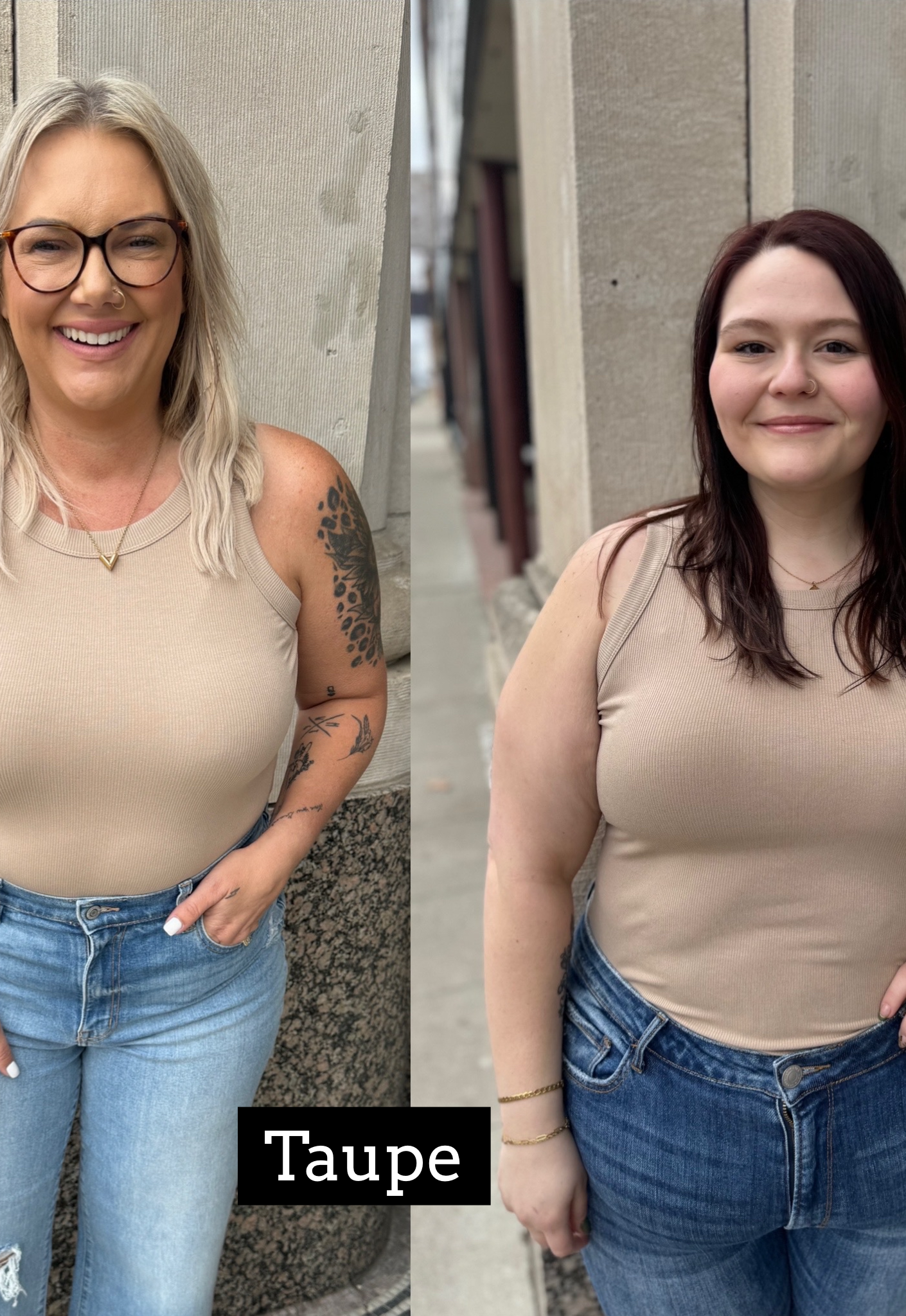 Everly Tank-Tank Tops-mittoshop-The Silo Boutique, Women's Fashion Boutique Located in Warren and Grand Forks North Dakota