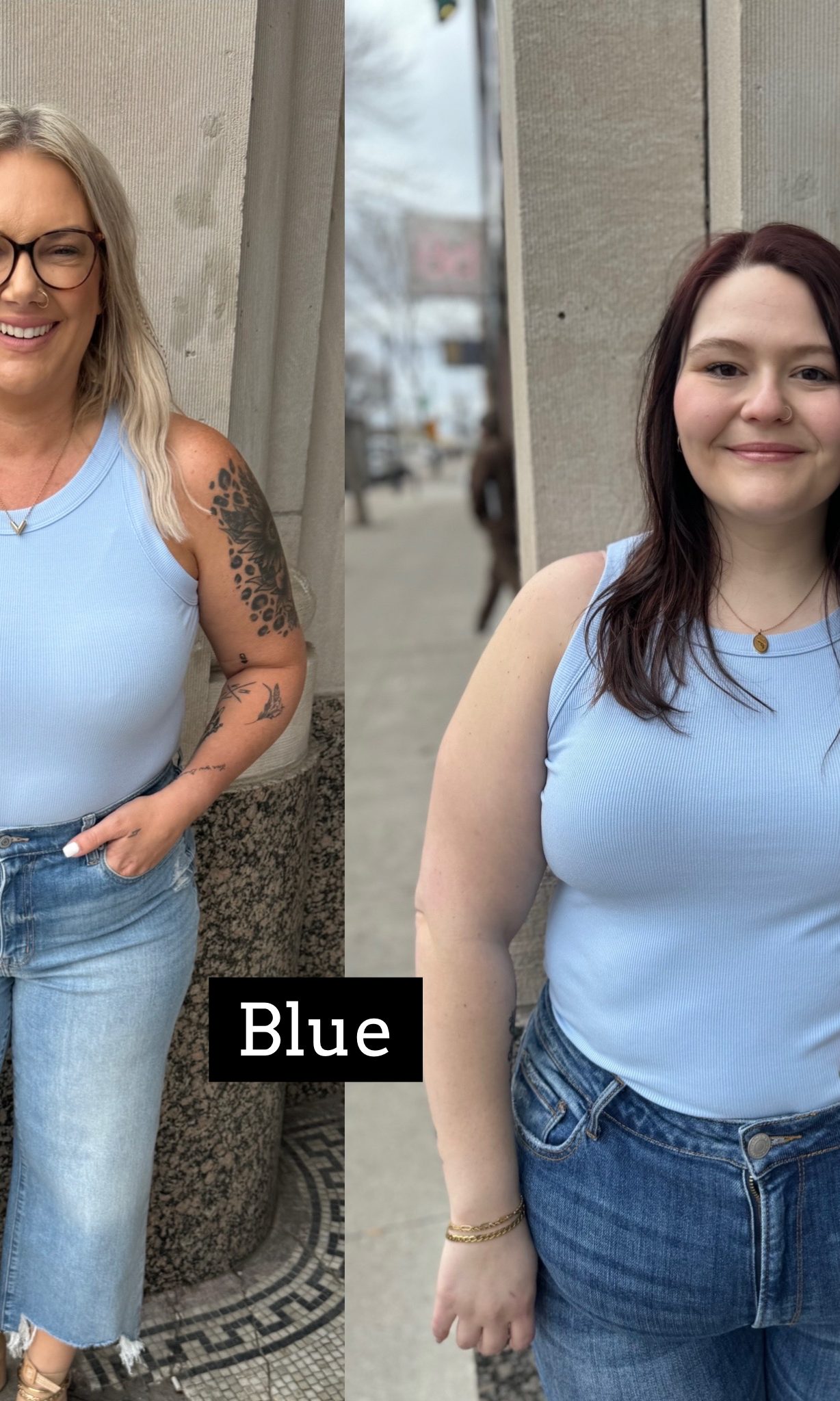 Everly Tank-Tank Tops-mittoshop-The Silo Boutique, Women's Fashion Boutique Located in Warren and Grand Forks North Dakota