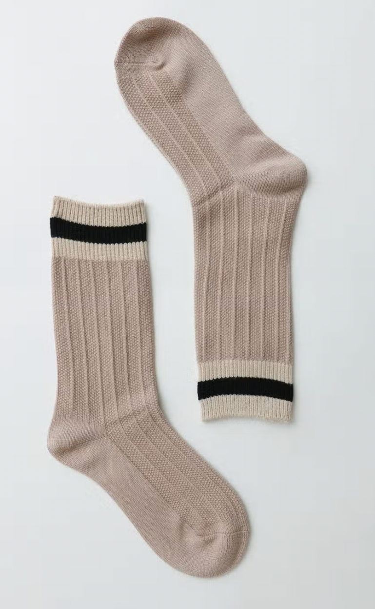Varsity Stripe Leto Socks-Socks-Leto-The Silo Boutique, Women's Fashion Boutique Located in Warren and Grand Forks North Dakota