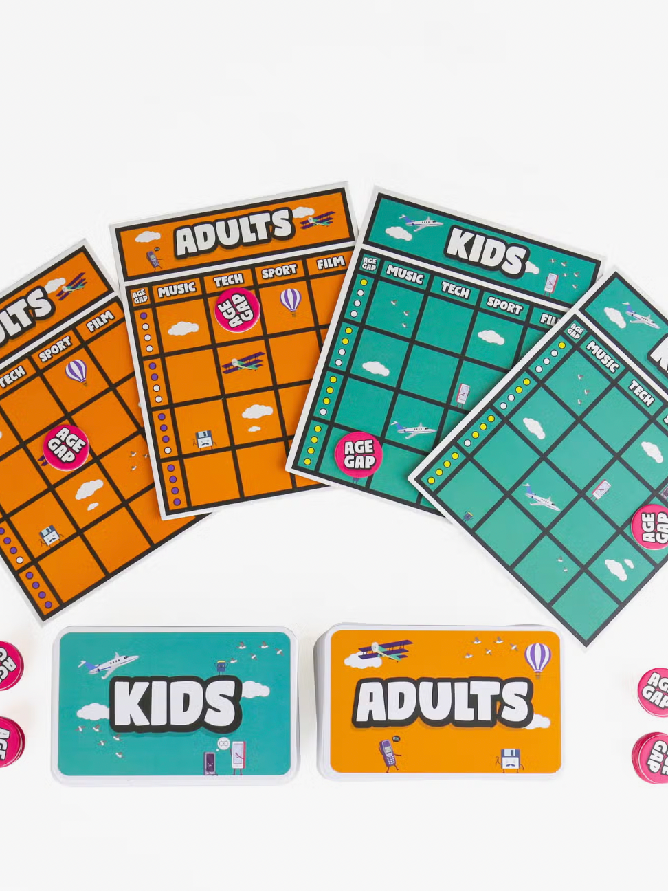 Age Gap- Kids VS Adults Game-Games-Gift Republic-The Silo Boutique, Women's Fashion Boutique Located in Warren and Grand Forks North Dakota