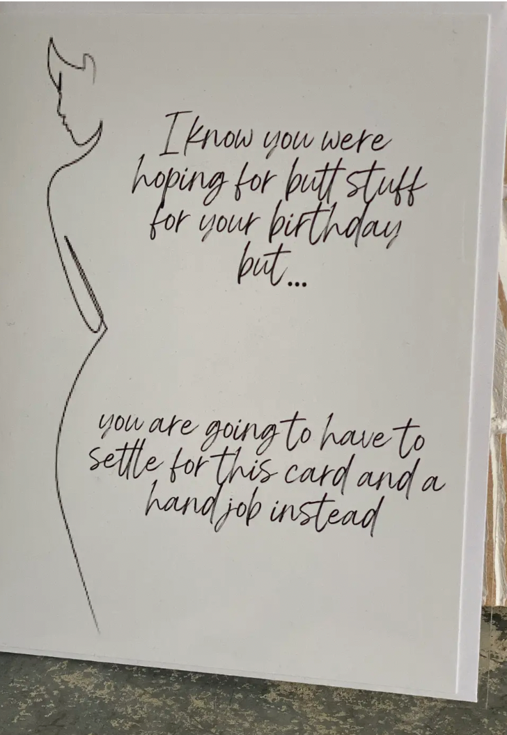 Butt Stuff Greeting Card-Cards-crooked halo-The Silo Boutique, Women's Fashion Boutique Located in Warren and Grand Forks North Dakota