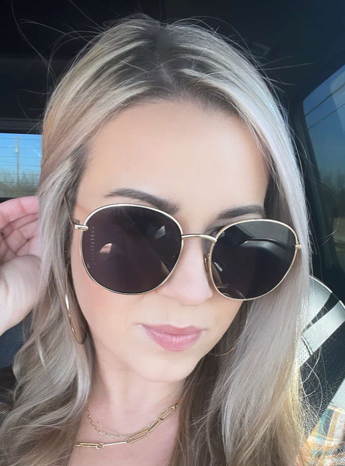 Dax Georgie Black Sunglasses-Sunglasses-dax-The Silo Boutique, Women's Fashion Boutique Located in Warren and Grand Forks North Dakota