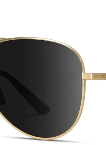 WMP Gold Frame Aviator Sunglasses-Sunglasses-wmp-The Silo Boutique, Women's Fashion Boutique Located in Warren and Grand Forks North Dakota
