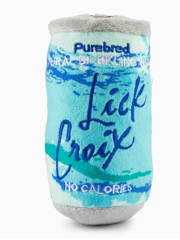 Lickcroix Purebred Squeaker Dog Toy-Dog Toys-haute diggity-The Silo Boutique, Women's Fashion Boutique Located in Warren and Grand Forks North Dakota