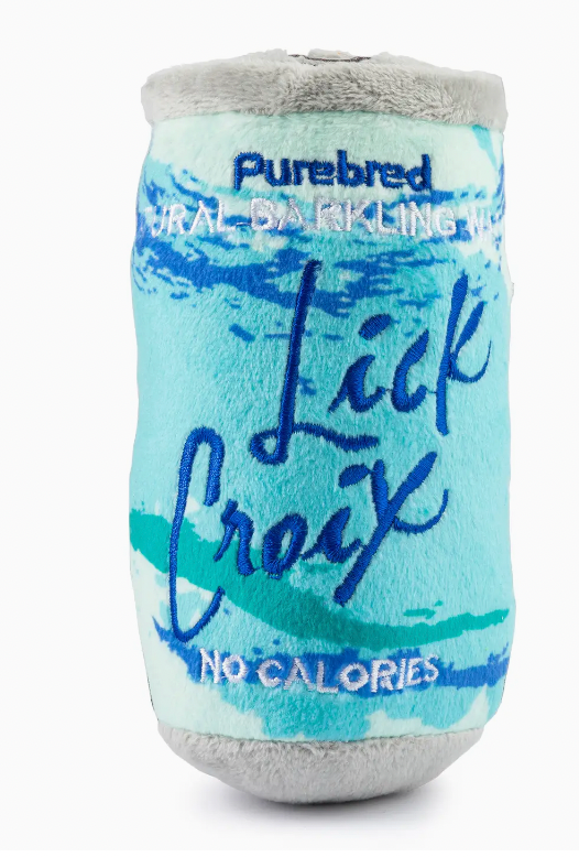 Lickcroix Purebred Squeaker Dog Toy-Dog Toys-haute diggity-The Silo Boutique, Women's Fashion Boutique Located in Warren and Grand Forks North Dakota