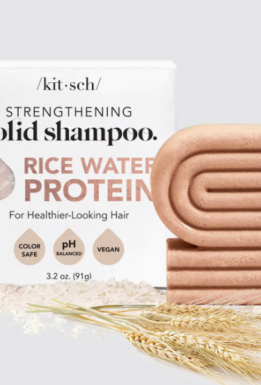 Kitsch Rice Water Shampoo Bar For Strengthening-Hair Accessories-kitsch-The Silo Boutique, Women's Fashion Boutique Located in Warren and Grand Forks North Dakota