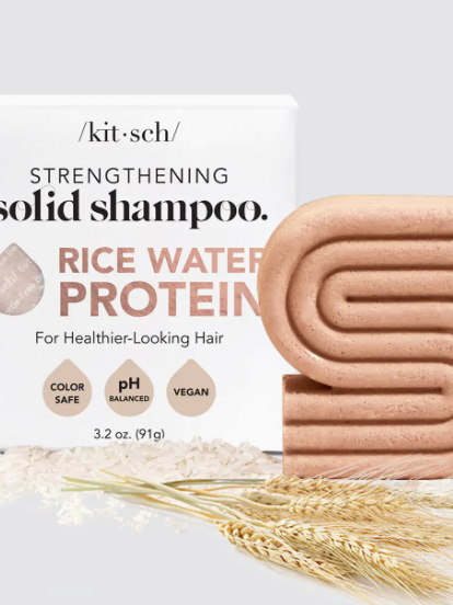 Kitsch Rice Water Shampoo Bar For Strengthening-Hair Accessories-kitsch-The Silo Boutique, Women's Fashion Boutique Located in Warren and Grand Forks North Dakota