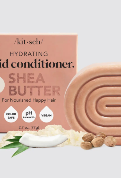 Kitsch Shea Butter Nourishing Conditioner Bar-Hair Accessories-kitsch-The Silo Boutique, Women's Fashion Boutique Located in Warren and Grand Forks North Dakota