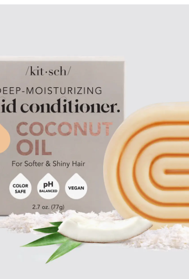 Kitsch Coconut Repair Conditioner Bar/Mask-Hair Accessories-kitsch-The Silo Boutique, Women's Fashion Boutique Located in Warren and Grand Forks North Dakota