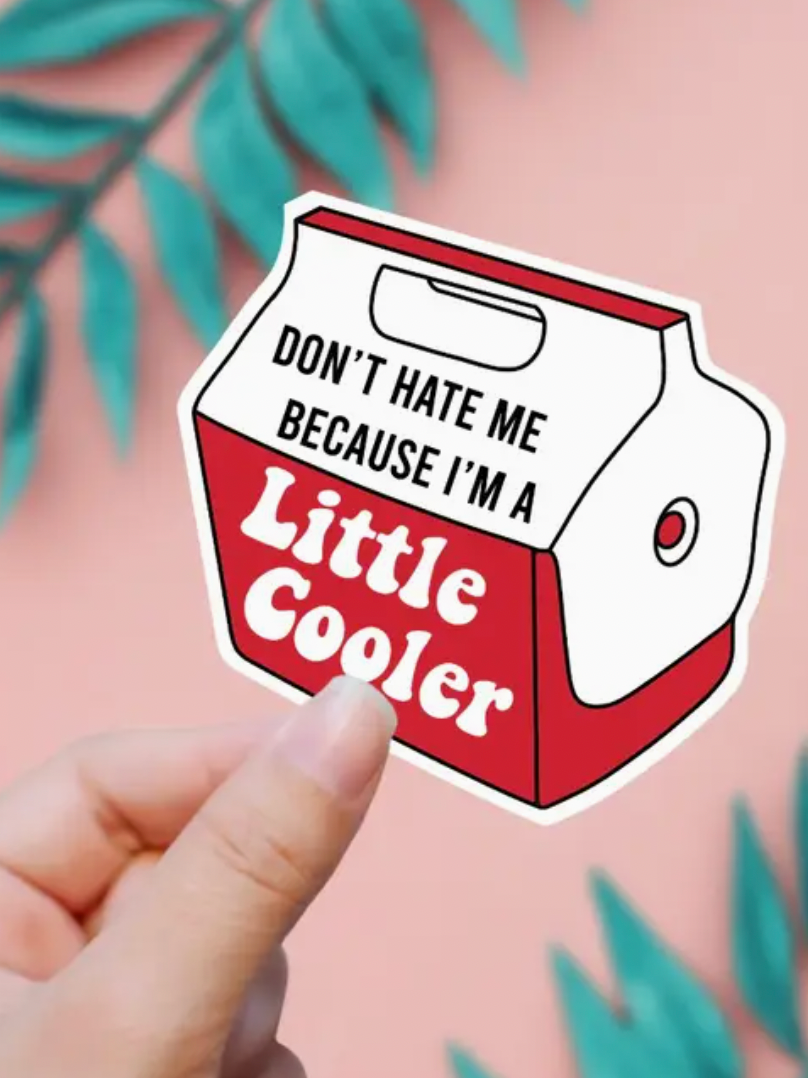 Little Cooler Sticker-Stickers-faire-The Silo Boutique, Women's Fashion Boutique Located in Warren and Grand Forks North Dakota