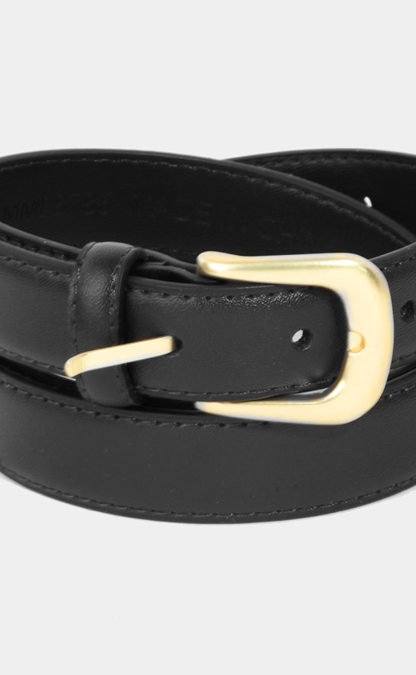 Timeless Belt-Black-Belts-Fame-The Silo Boutique, Women's Fashion Boutique Located in Warren and Grand Forks North Dakota