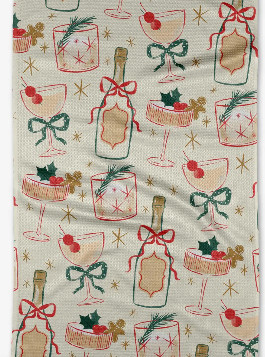 Geometry Tea Towel-dish cloth-geometry-The Silo Boutique, Women's Fashion Boutique Located in Warren and Grand Forks North Dakota